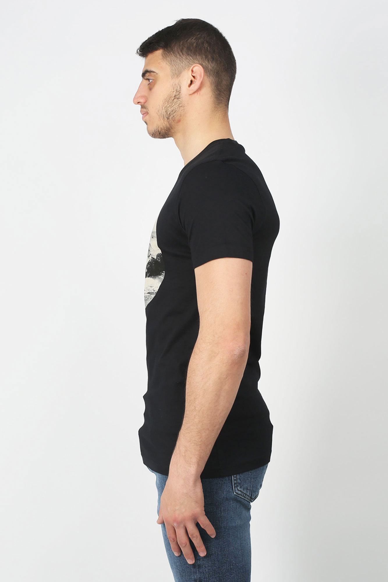 T-SHIRT PAUL SMITH NOIR 010R-AP1028-79
