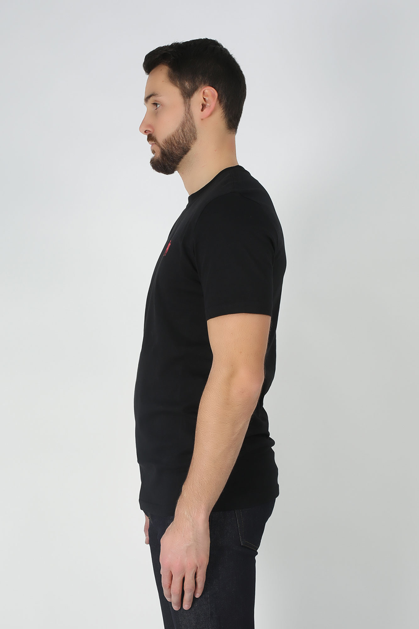 T-SHIRT PAUL SMITH NOIR 011R-BZEBES-79