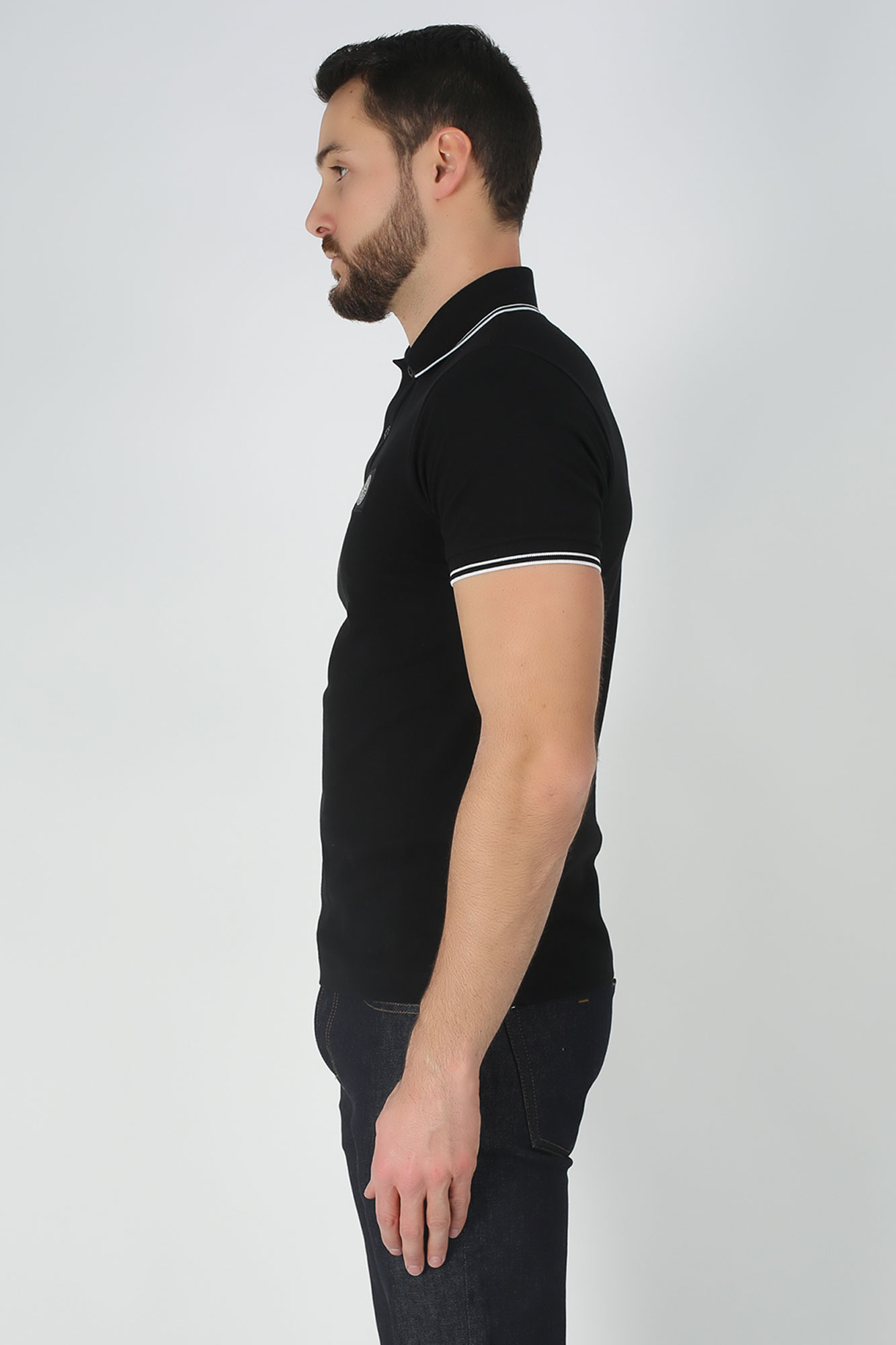 POLO STONE ISLAND NOIR 101522S18-V0029