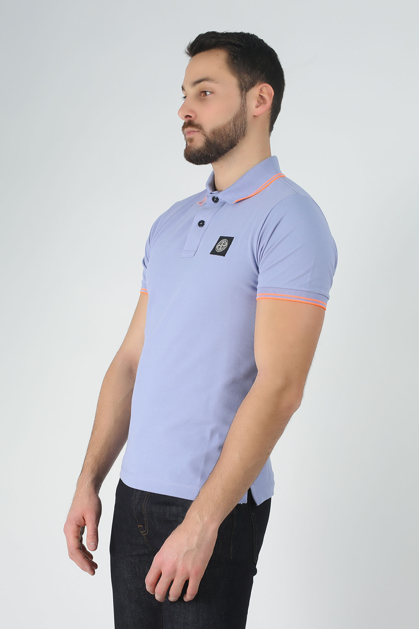 POLO STONE ISLAND LAVANDE 101522S18-V2047