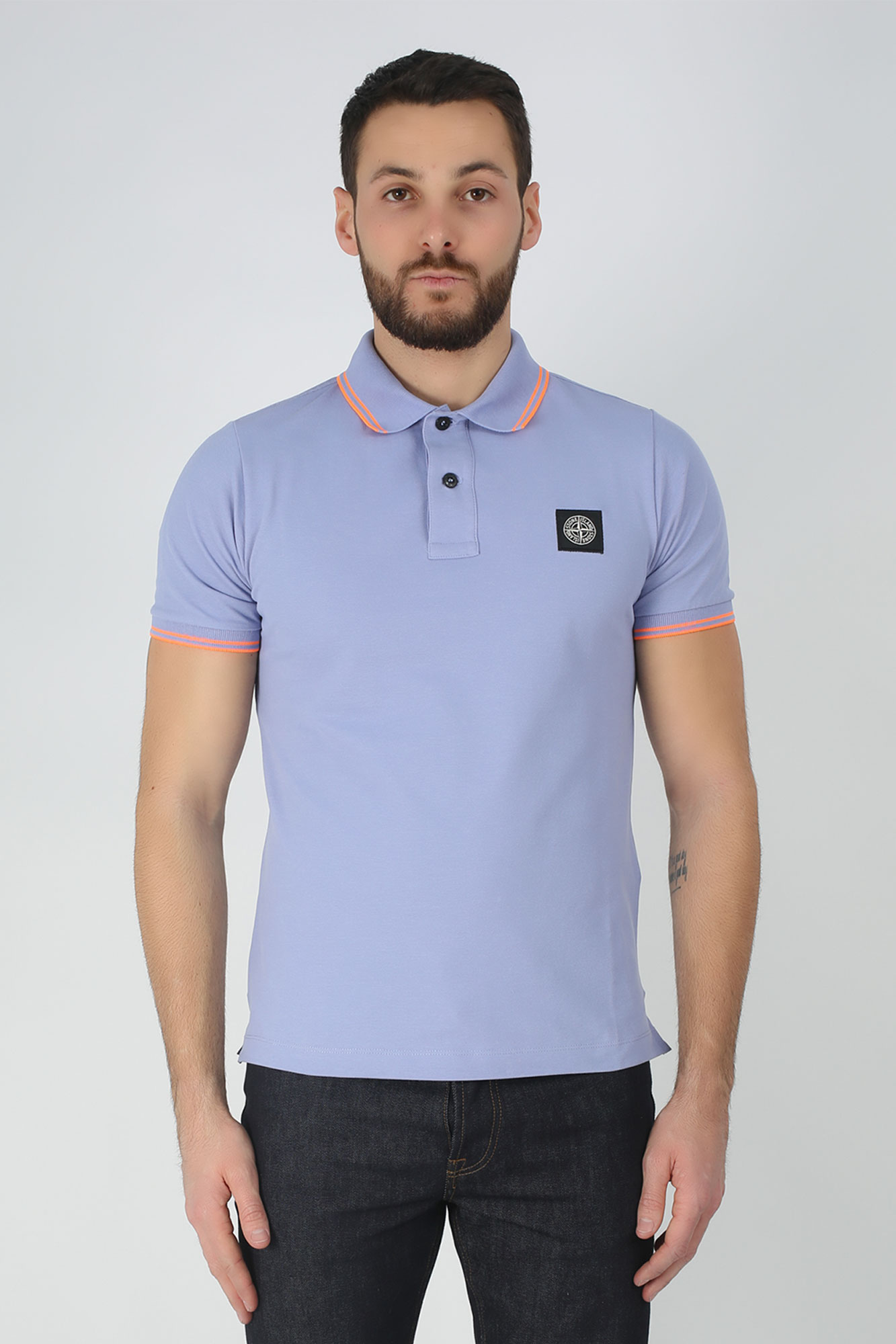 POLO STONE ISLAND LAVANDE 101522S18-V2047