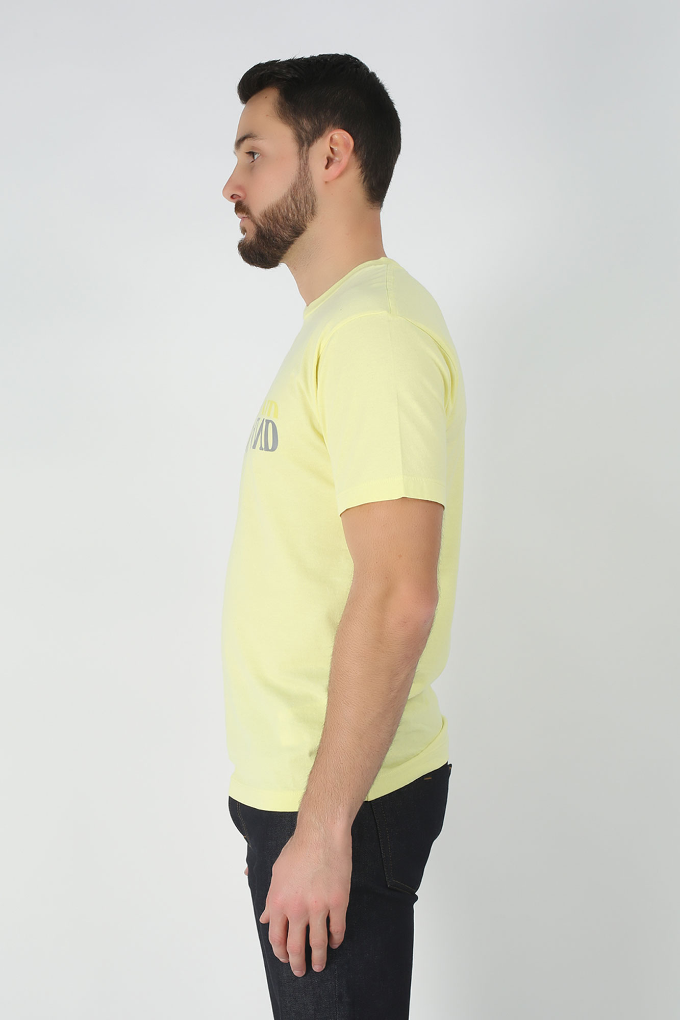 T-SHIRT STONE ISLAND JAUNE 70152NS88-V0031