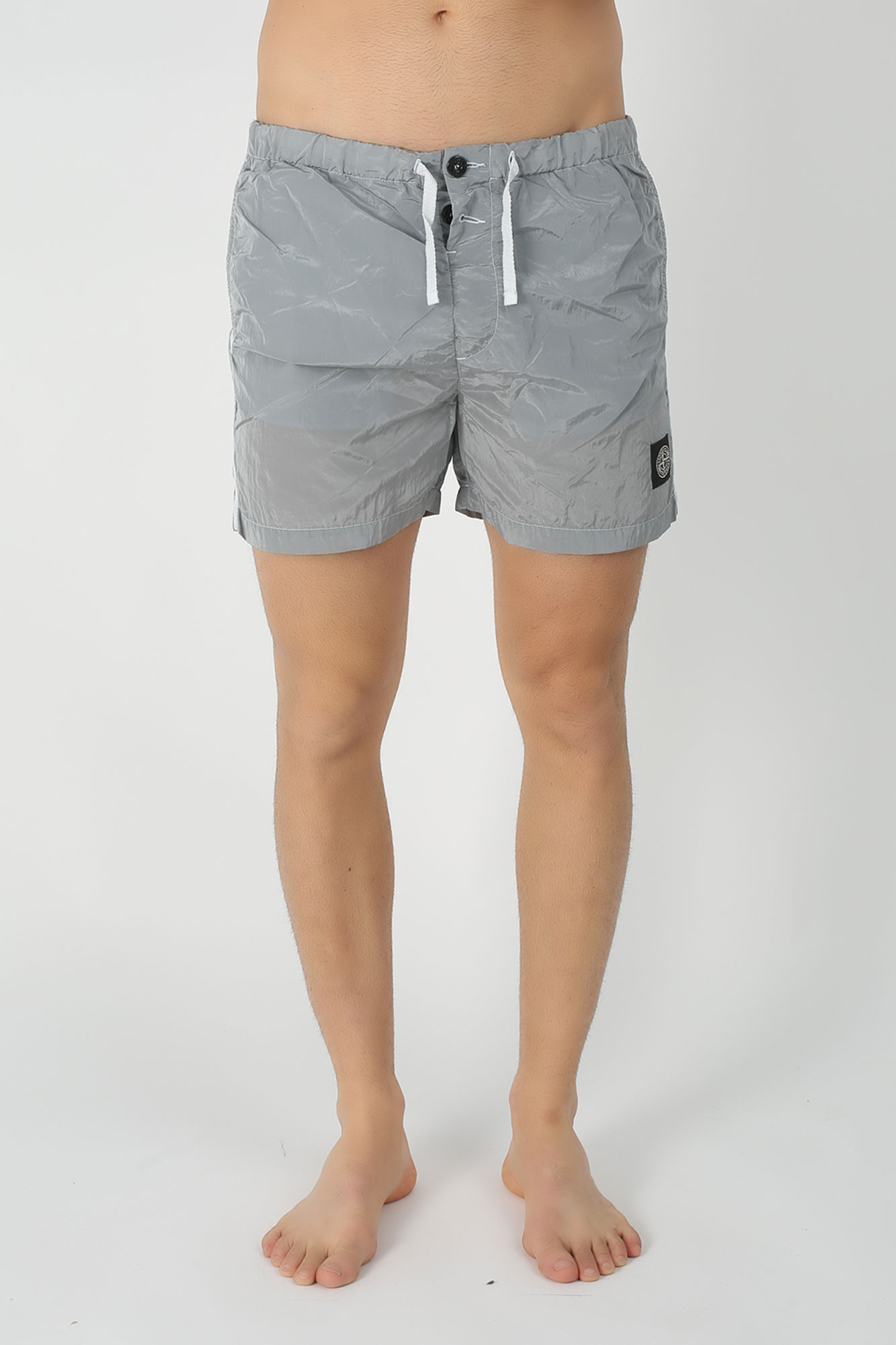 MAILLOT DE BAIN STONE ISLAND GRIS 7015B0643-V0061