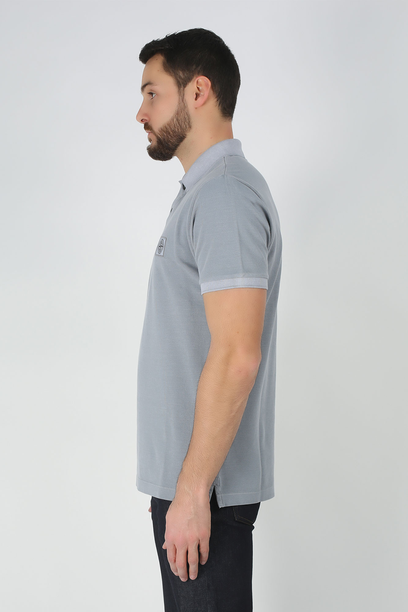 POLO STONE ISLAND GRIS 701522S67-V0061