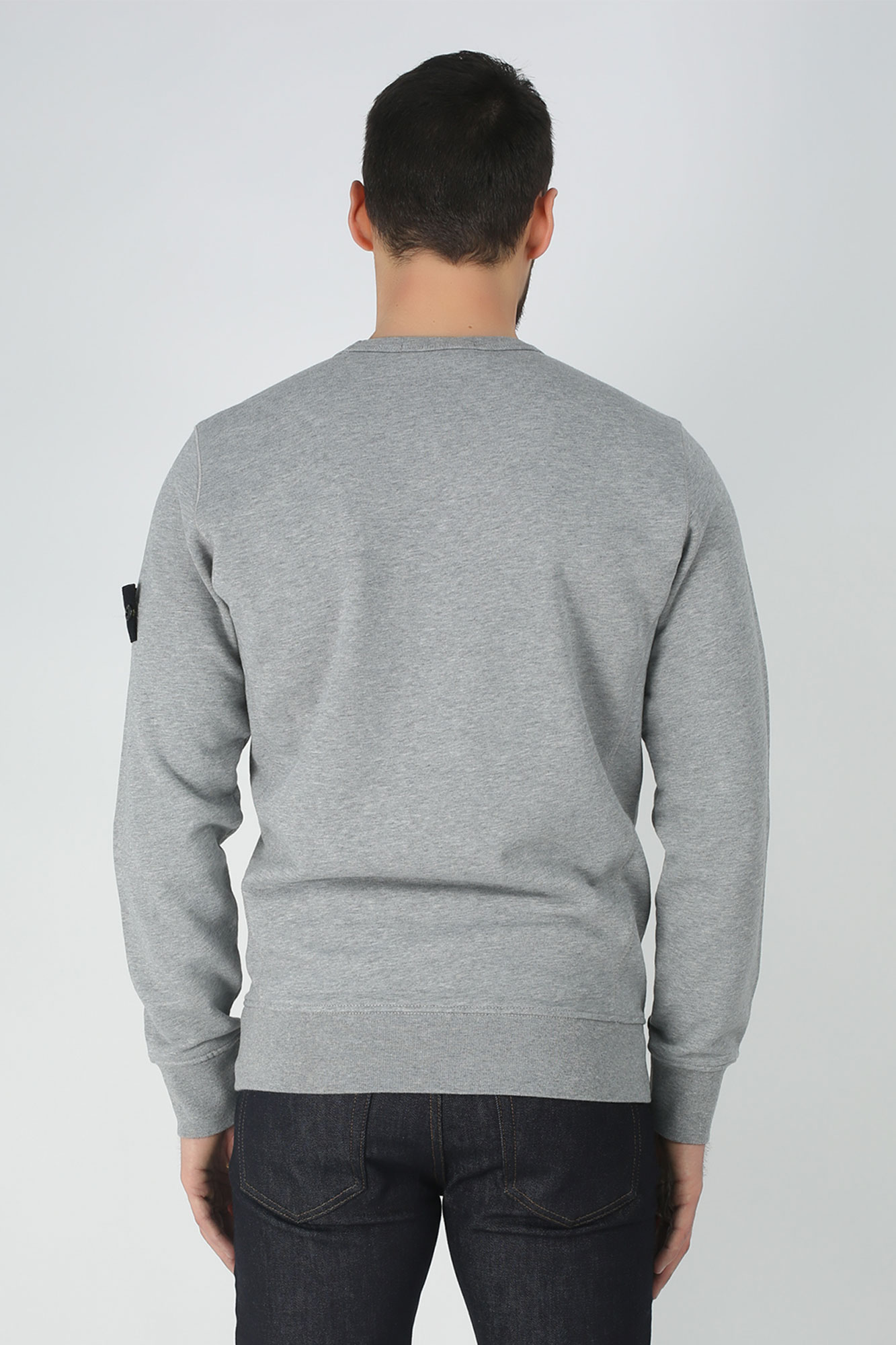 SWEAT-SHIRT STONE ISLAND GRIS 701562751-V1064