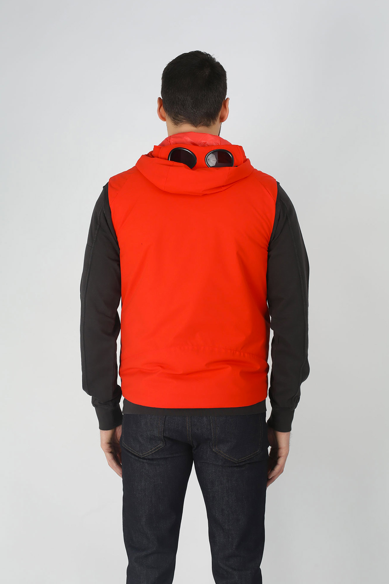 GILET C.P. COMPANY SANS MANCHE CORAIL W022A-4117A-547