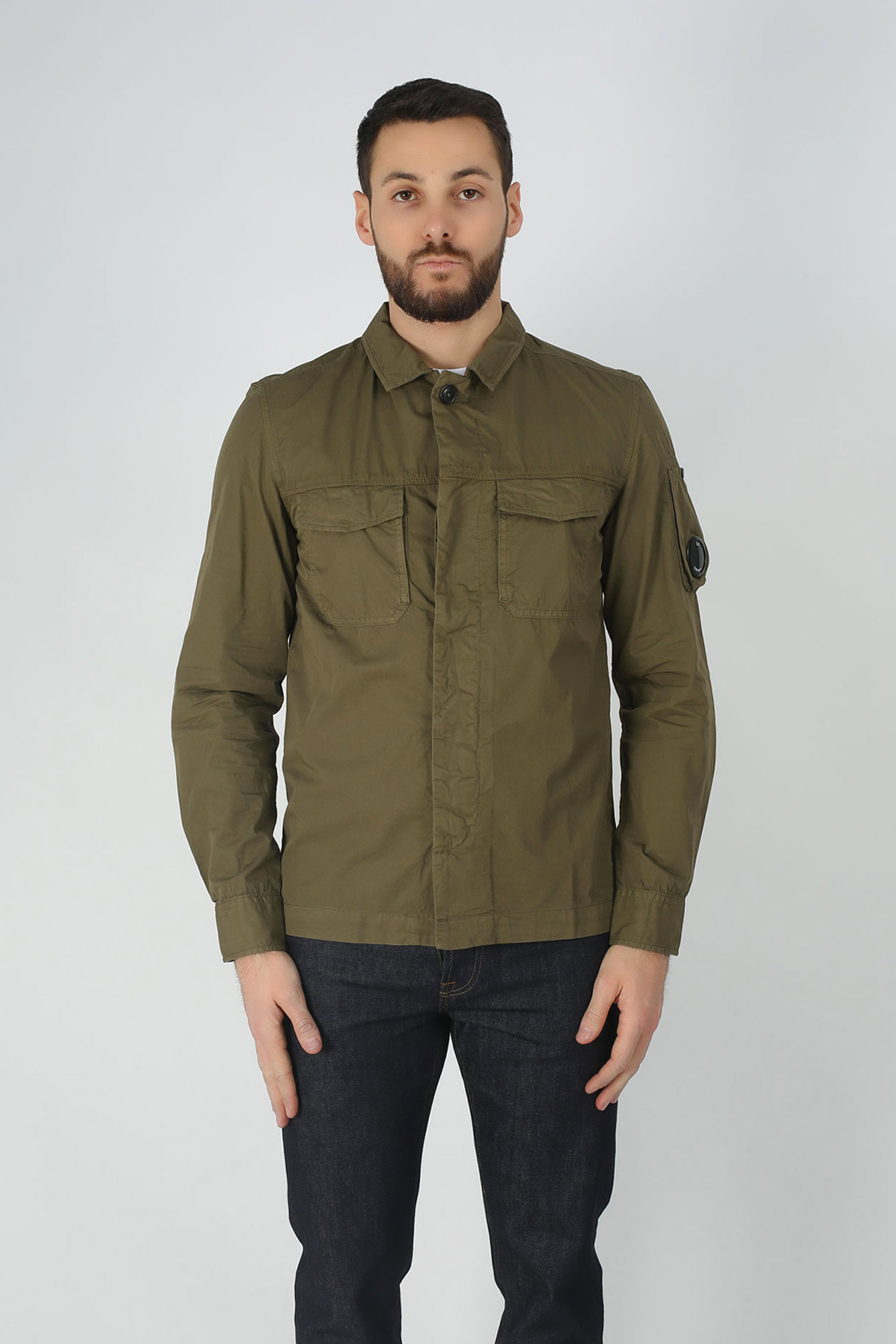 SURCHEMISE C.P. COMPANY KAKI H071A-5383O-672