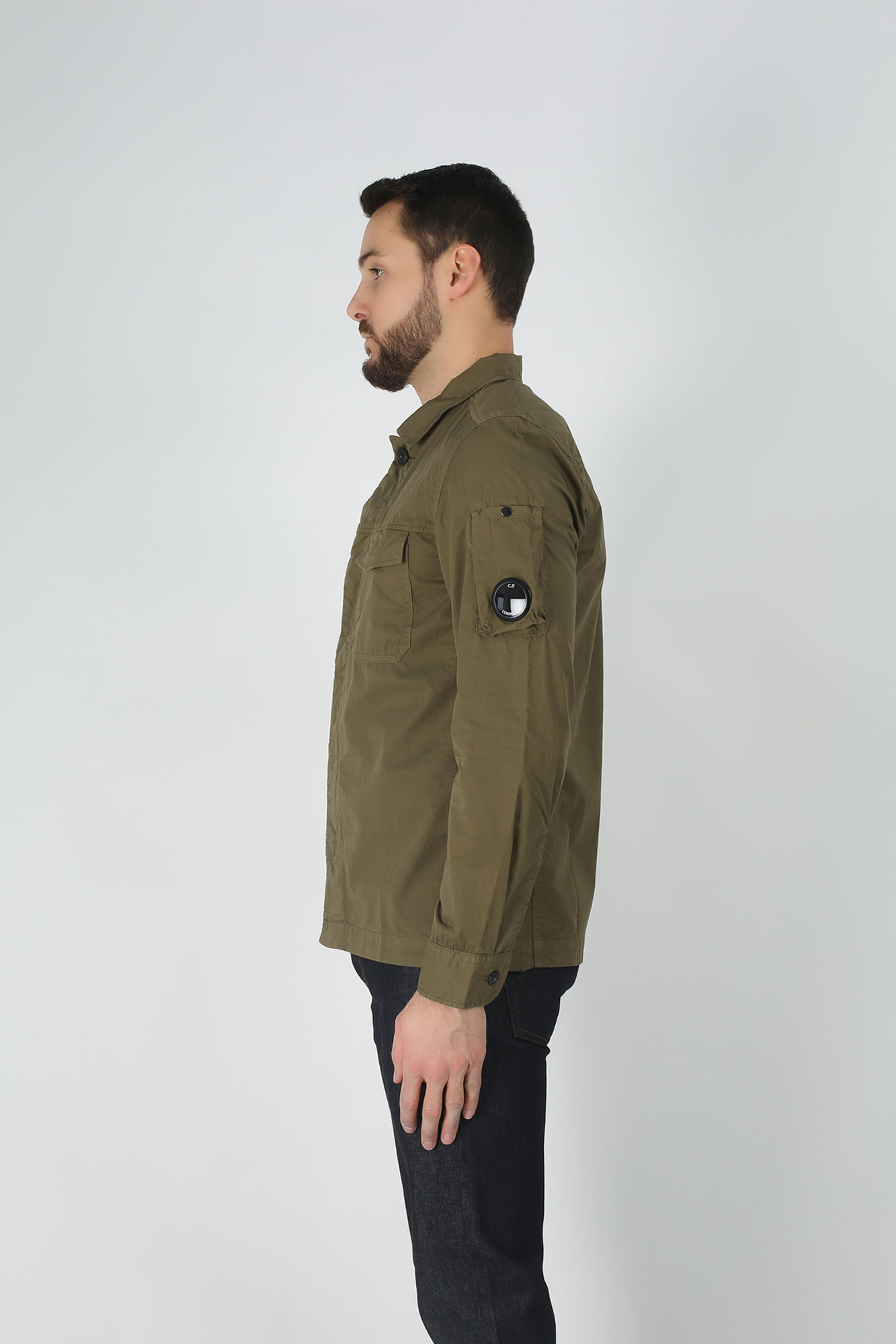 SURCHEMISE C.P. COMPANY KAKI H071A-5383O-672