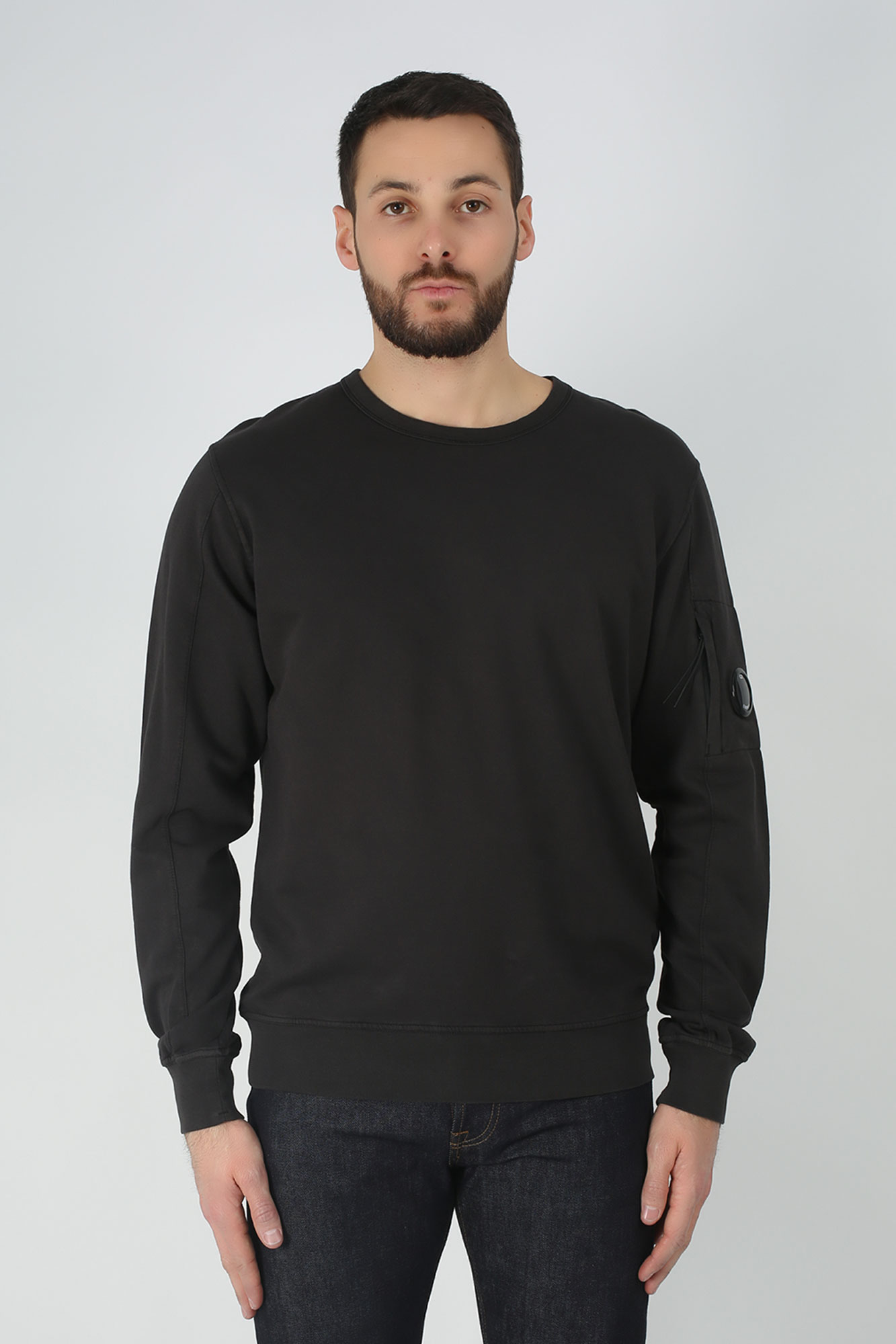 SWEAT-SHIRT C.P. COMPANY NOIR S047A-2246G-999