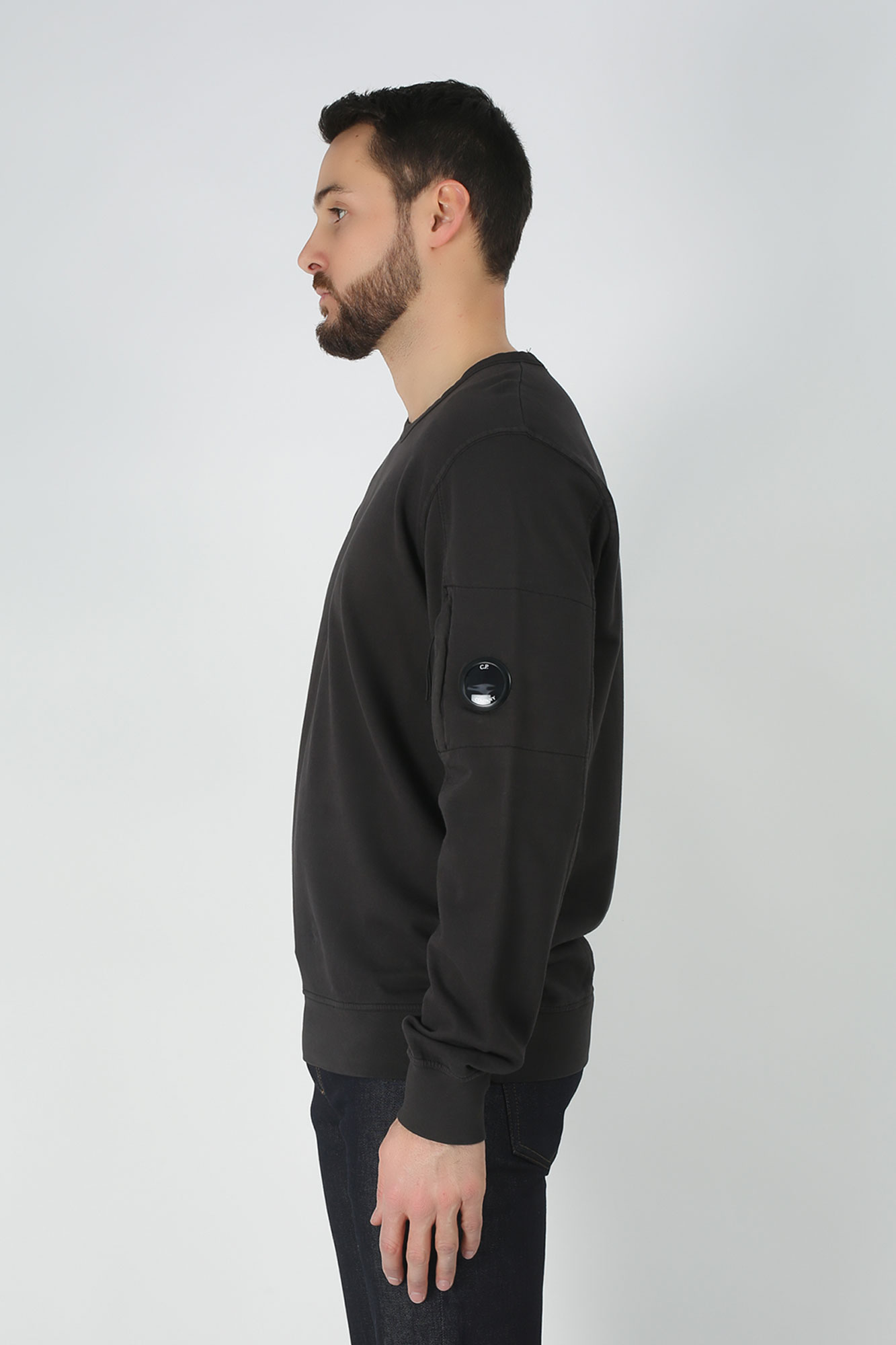 SWEAT-SHIRT C.P. COMPANY NOIR S047A-2246G-999