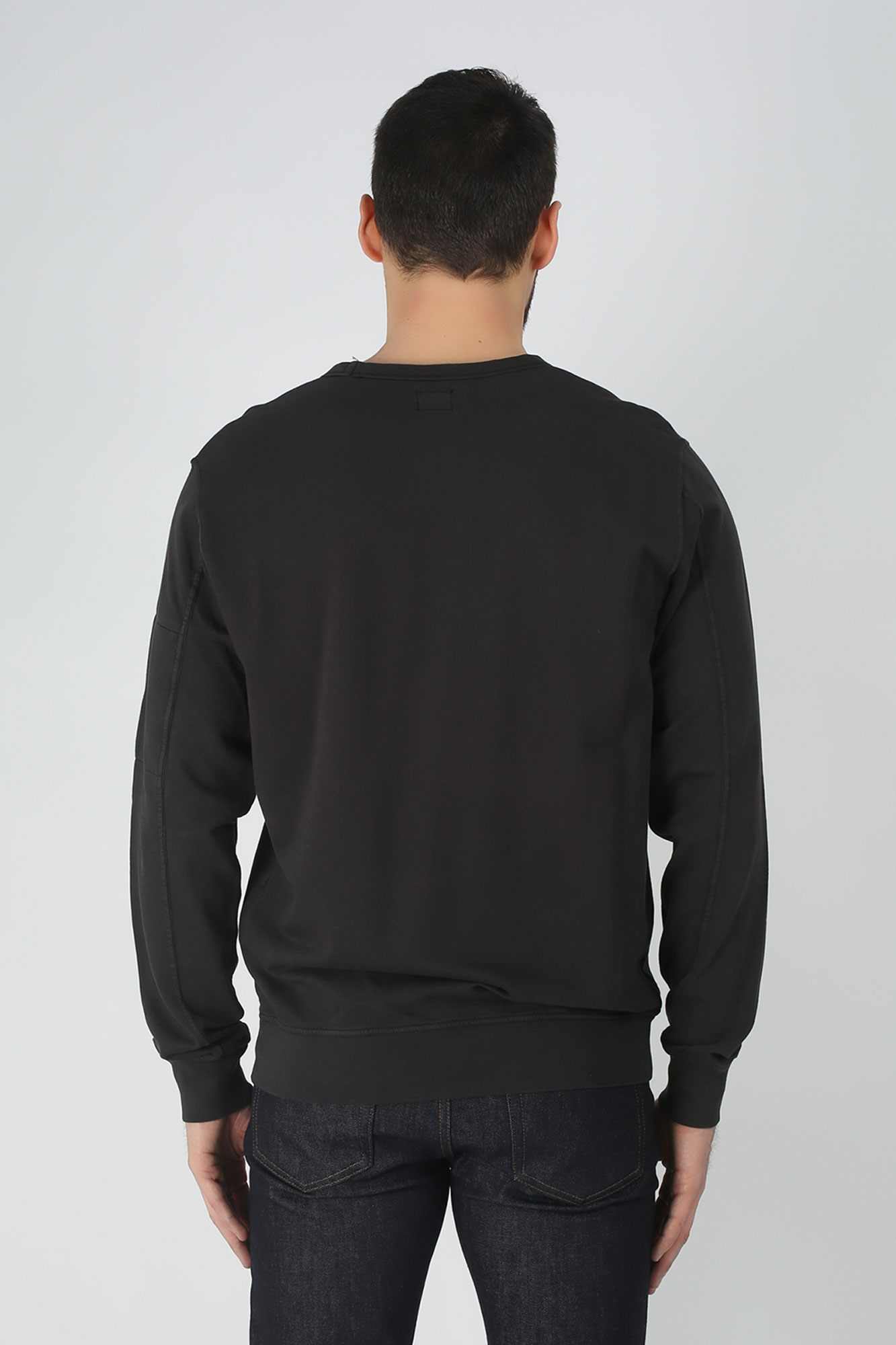 SWEAT-SHIRT C.P. COMPANY NOIR S047A-2246G-999