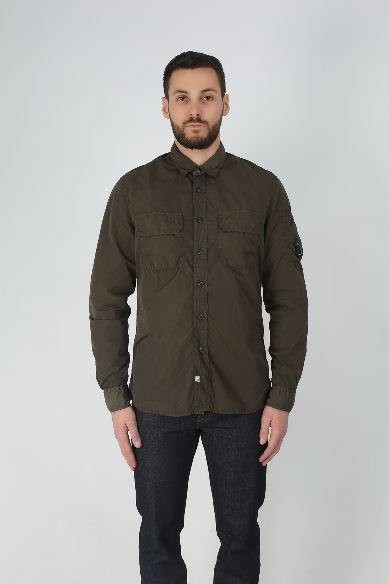 SURCHEMISE C.P. COMPANY KAKI H197A-5148G-922