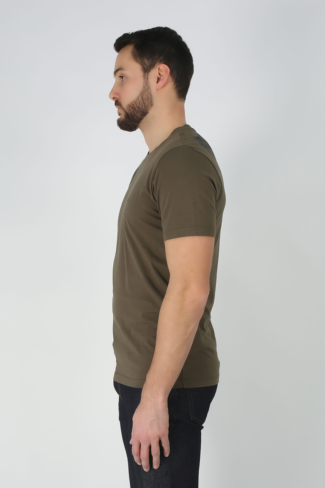 T-SHIRT C.P. COMPANY KAKI S043A-5100W-672