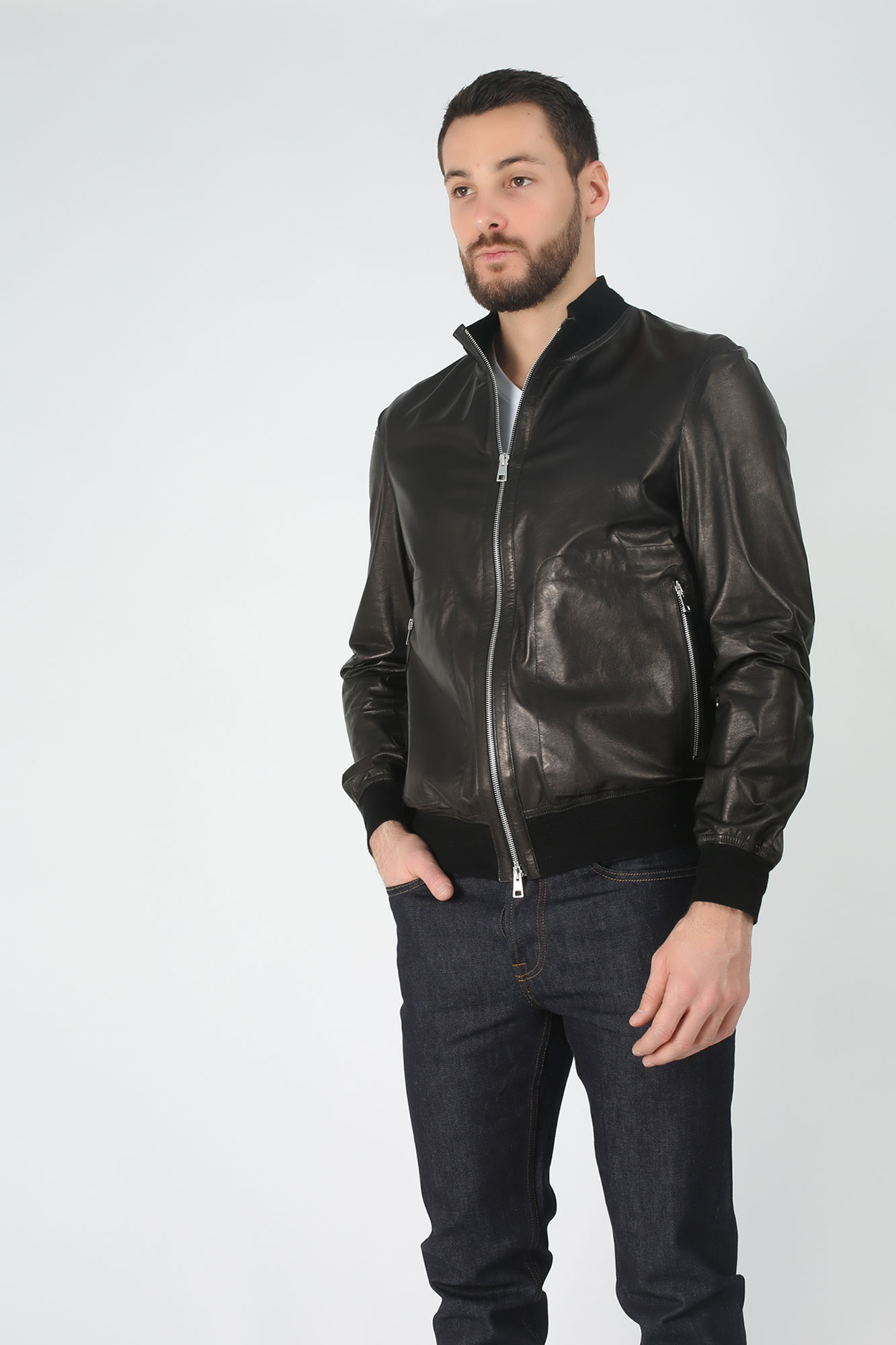 BLOUSON RUFFO NOIR RUFFO104-051