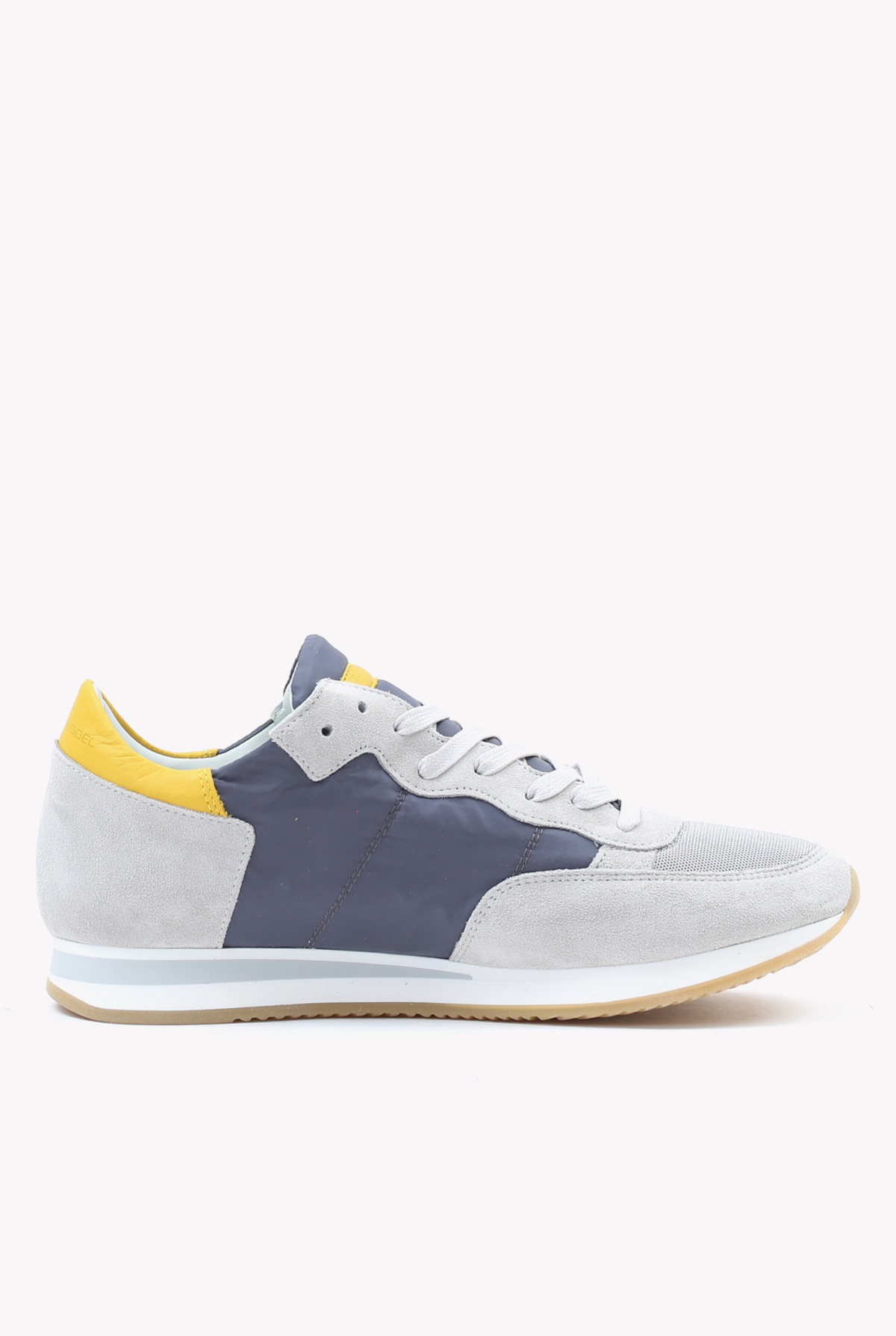 BASKETS PHILIPPE MODEL GRIS JAUNE TRLU-W104