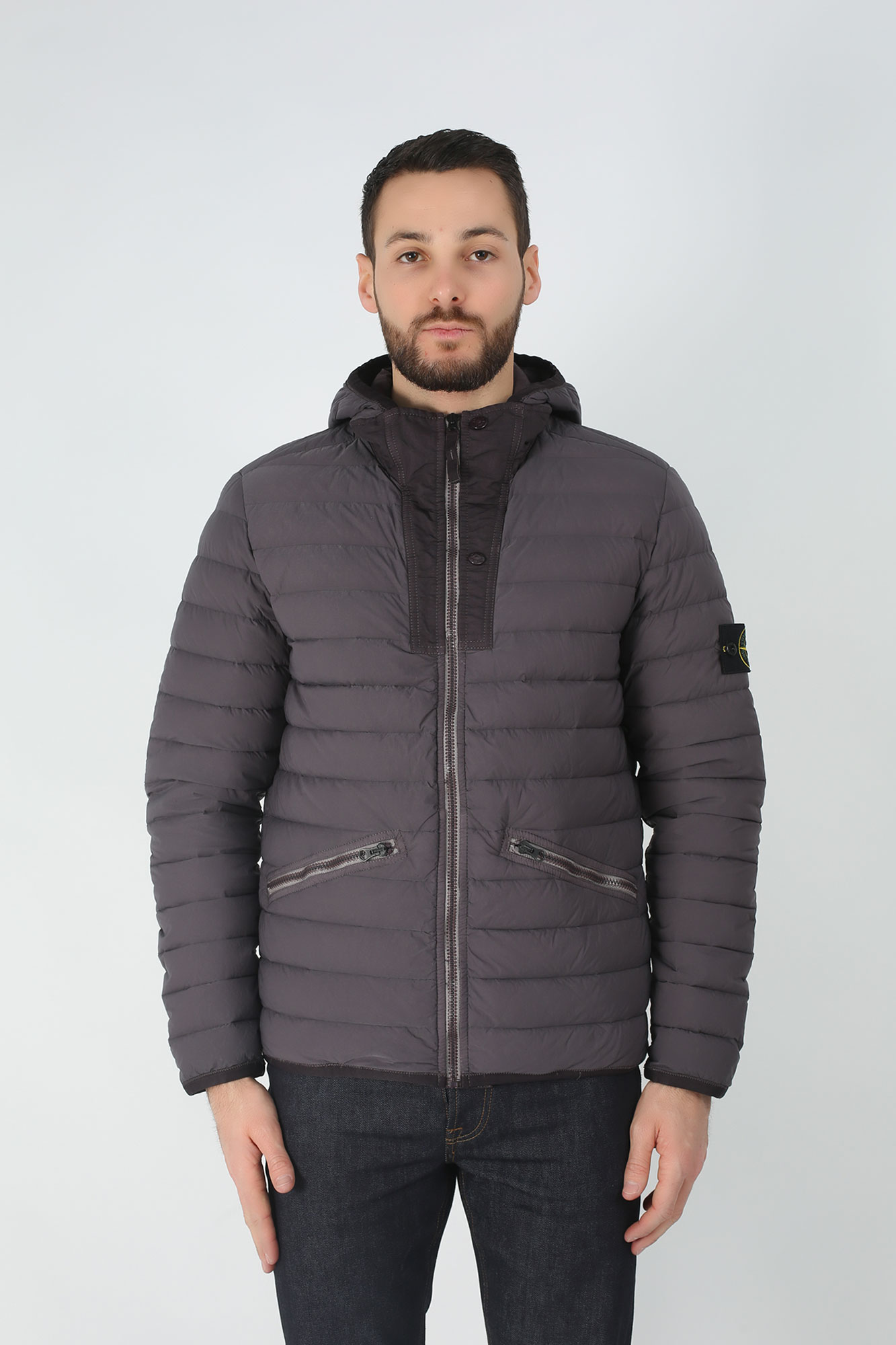 DOUDOUNE STONE ISLAND BLEU GRIS 701543125-V0063