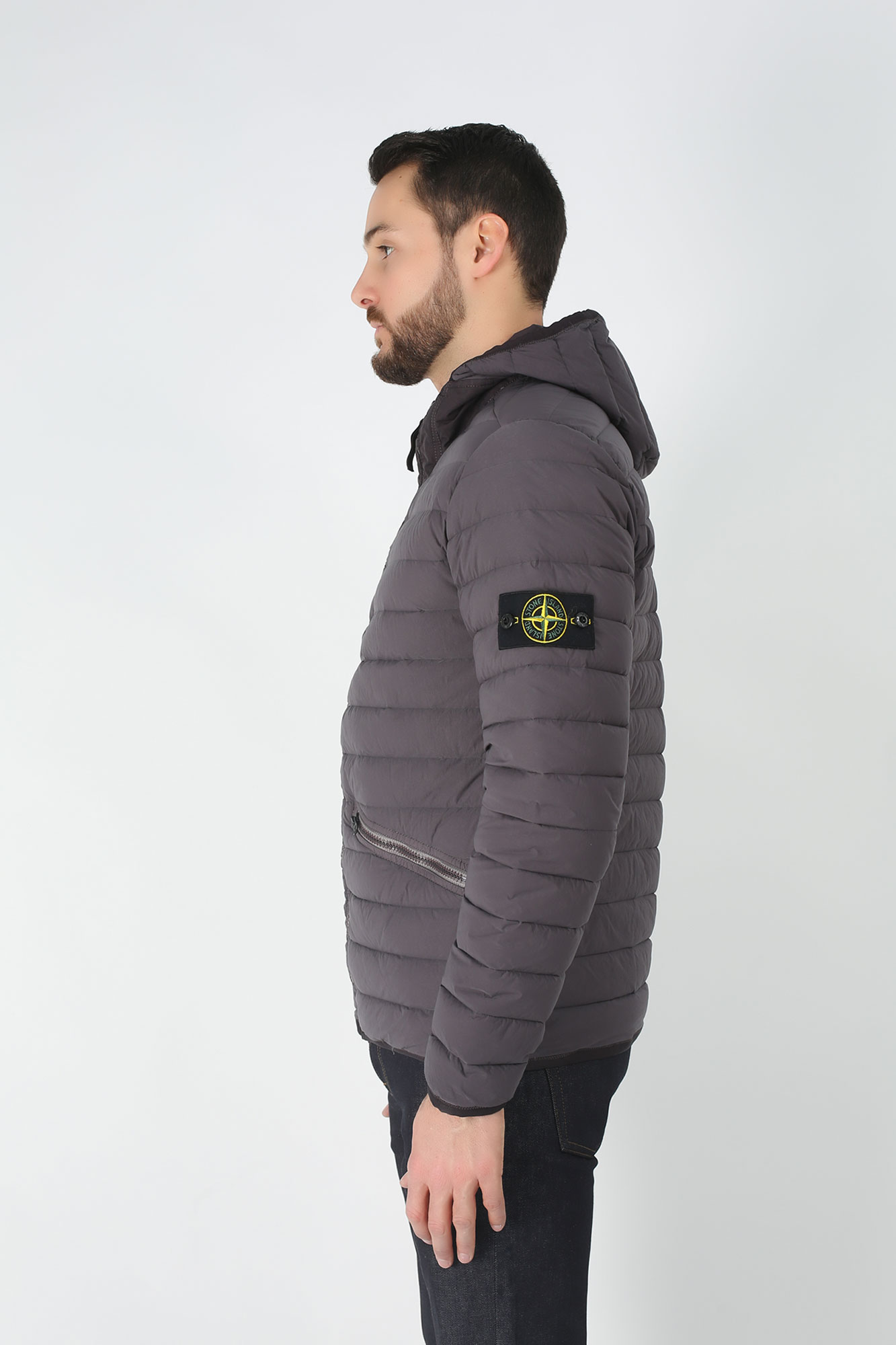 DOUDOUNE STONE ISLAND BLEU GRIS 701543125-V0063