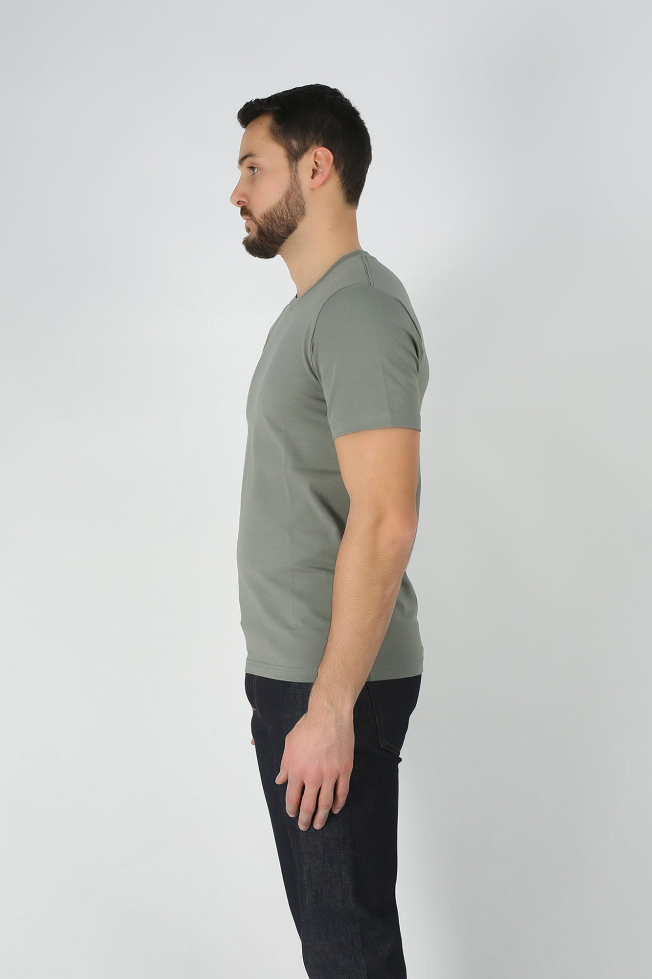 T-SHIRT FILIPPA K VERT SAUGE 10704-8258