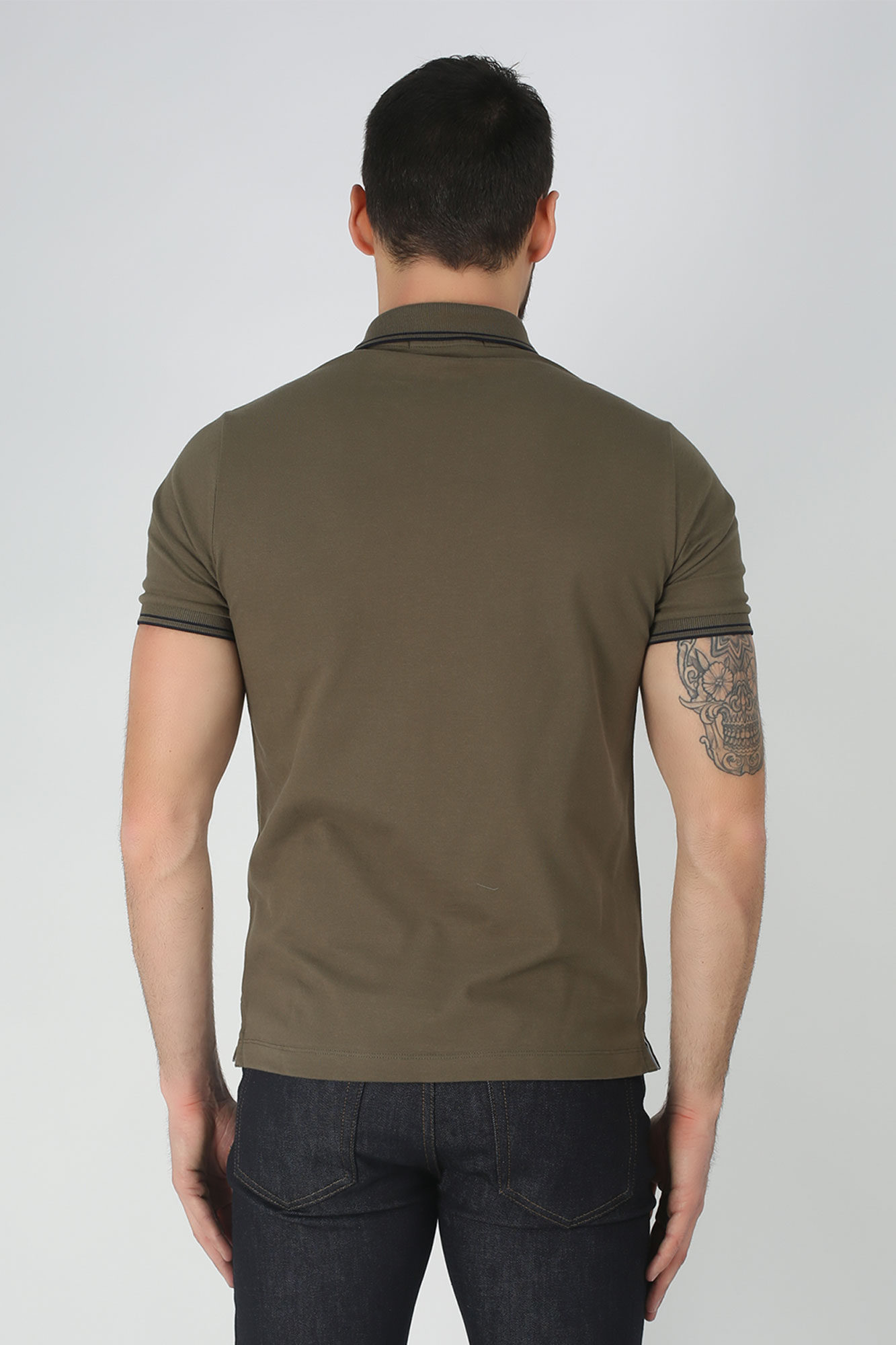 POLO STONE ISLAND KAKI 101522S18-V0054