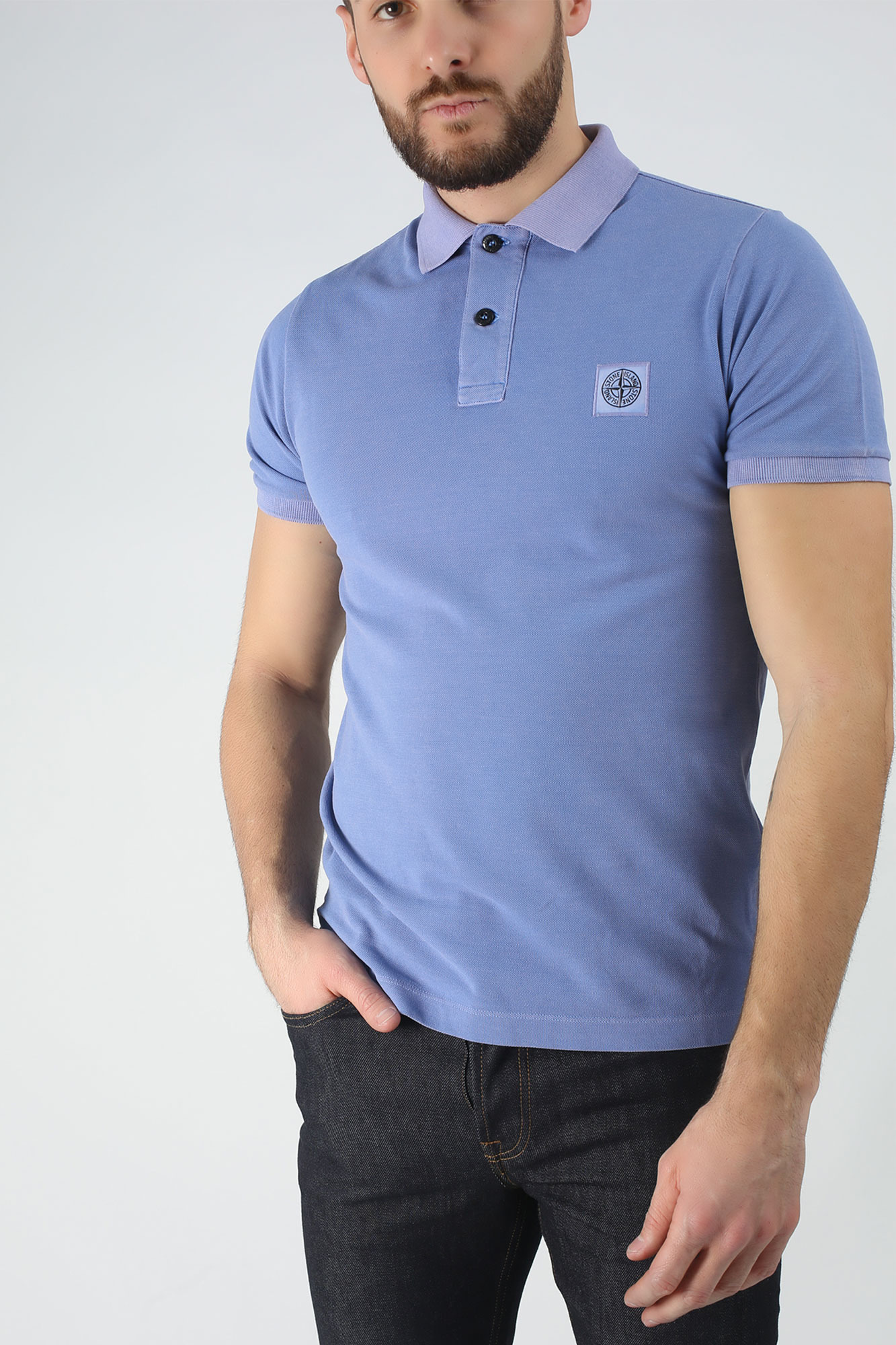 POLO STONE ISLAND LAVANDE 701522S67-V0047