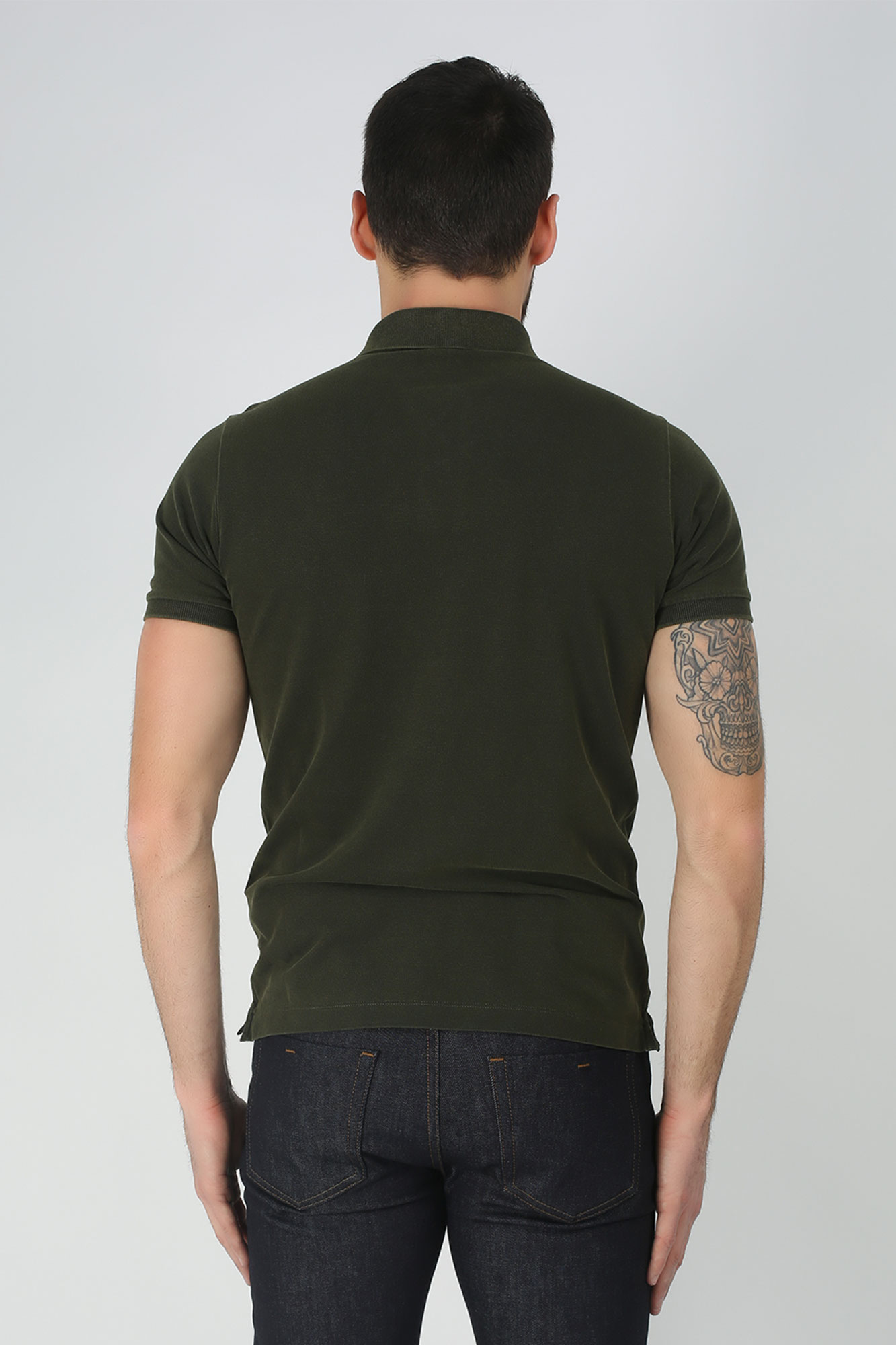 POLO STONE ISLAND KAKI 701522S67-V0054