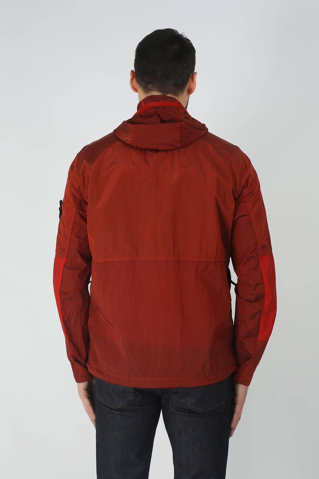 BLOUSON STONE ISLAND BRIQUE 701543632-V0015