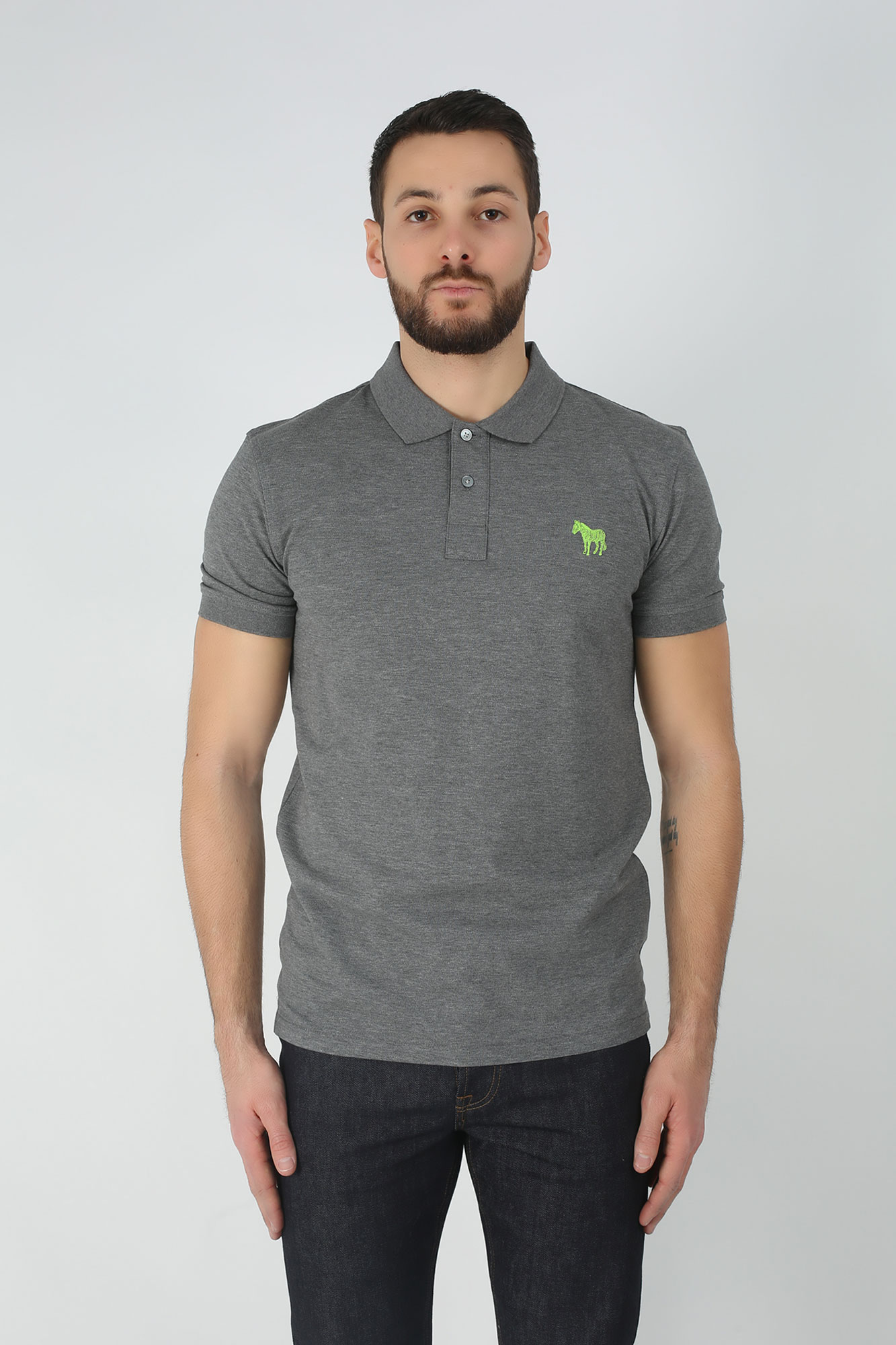 POLO PAUL SMITH GRIS M2R-150L-72