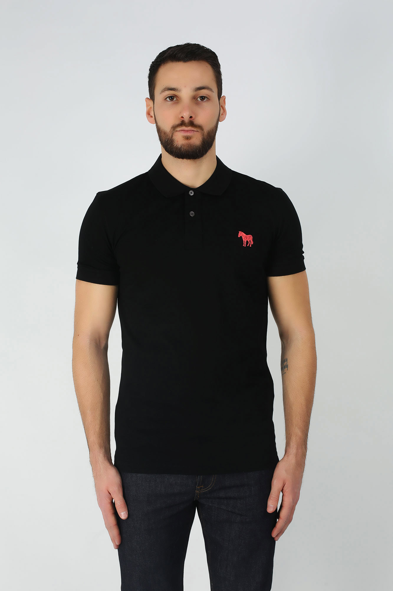 POLO PAUL SMITH NOIR M2R-150L-79