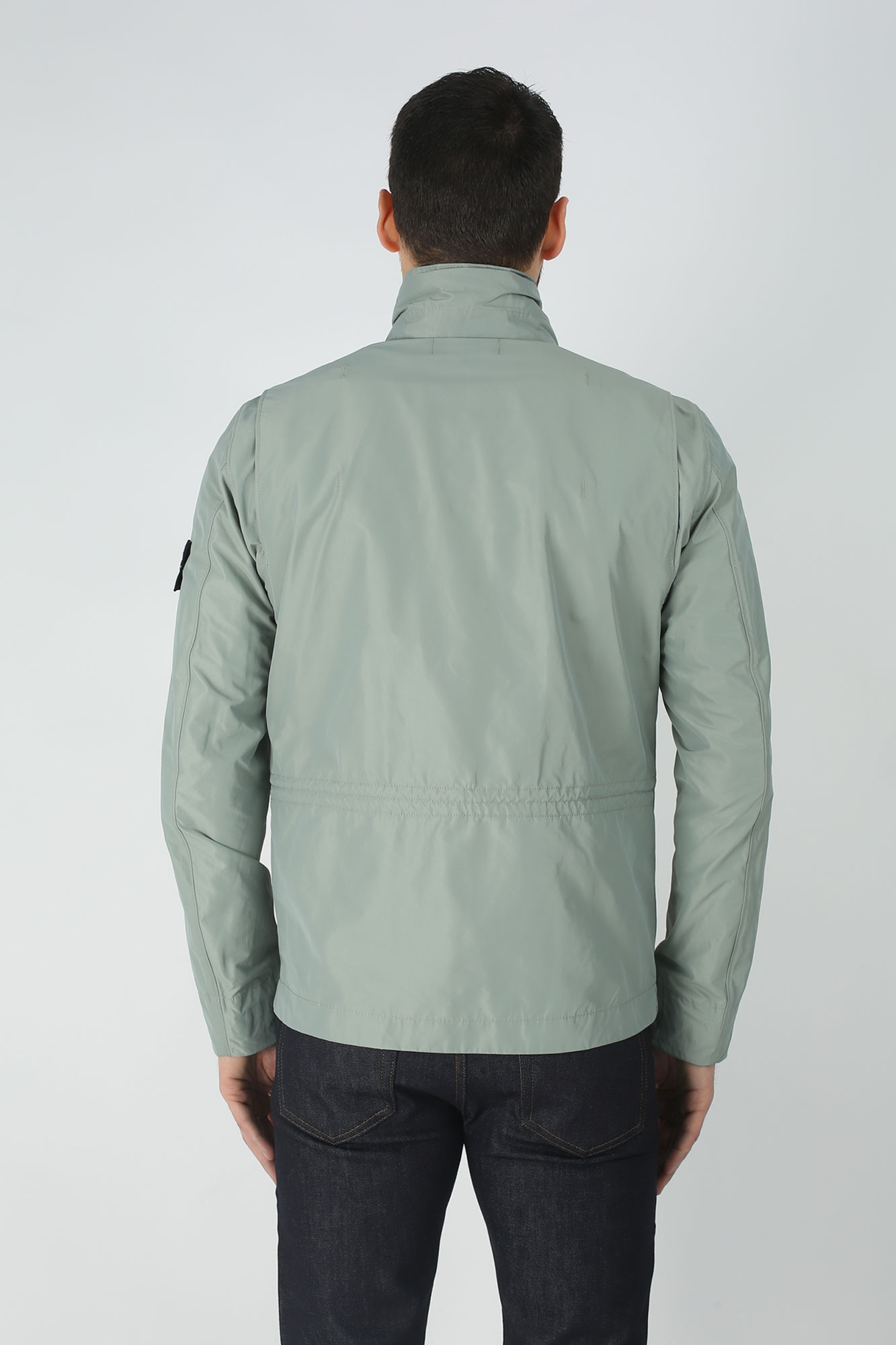 BLOUSON STONE ISLAND VERT SAUGE 701541322-V0055