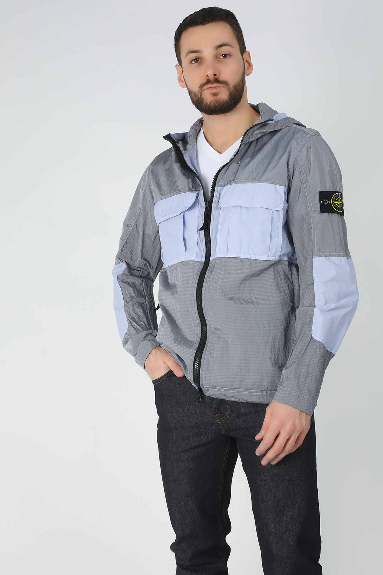 BLOUSON STONE ISLAND LAVANDE 701543632-V0047