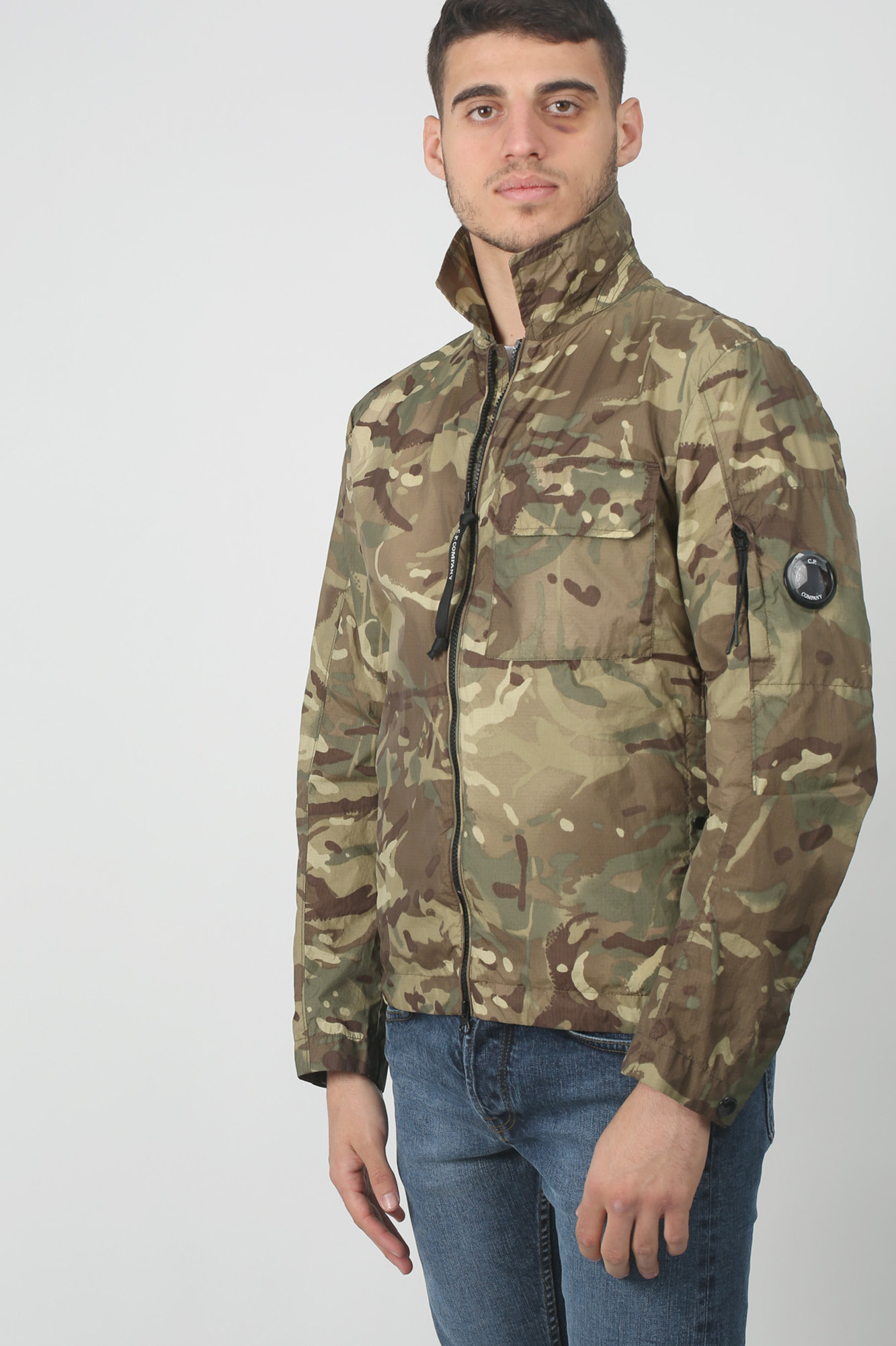 SURCHEMISE C.P. COMPANY KAKI H136A-5387W-321