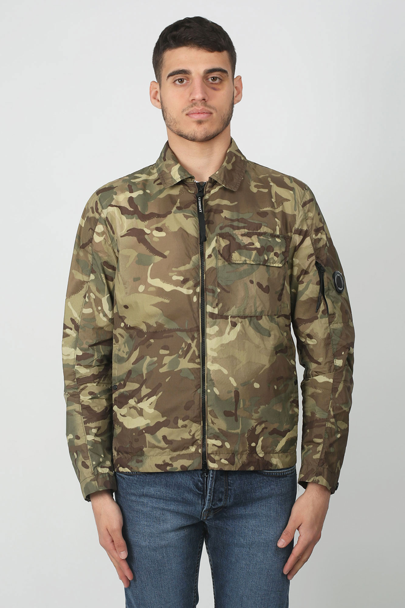 SURCHEMISE C.P. COMPANY KAKI H136A-5387W-321