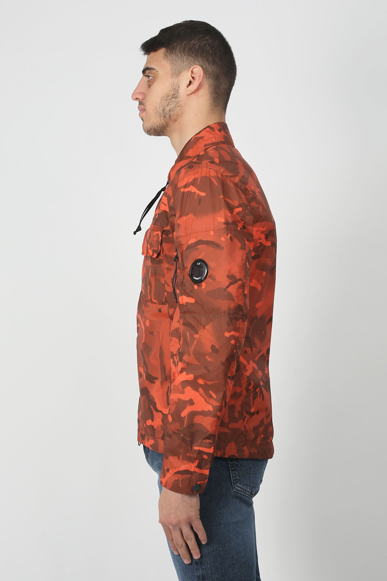 SURCHEMISE C.P. COMPANY CAMOUFLAGE ORANGE H136A-5387W-547