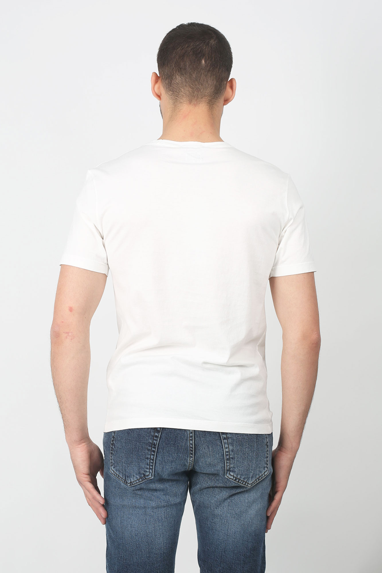 T-SHIRT C.P. COMPANY BLANC S054A-0444G-101