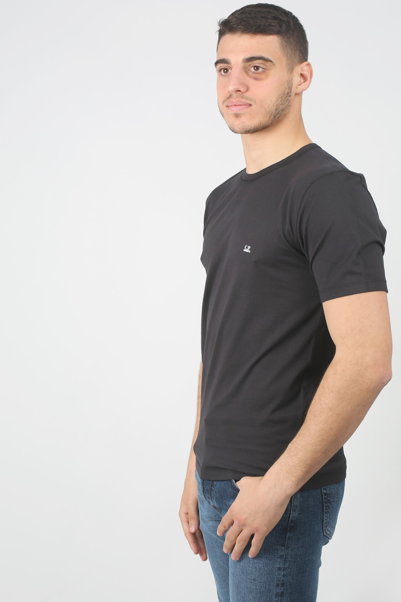 T-SHIRT C.P. COMPANY NOIR S054A-0444G-999