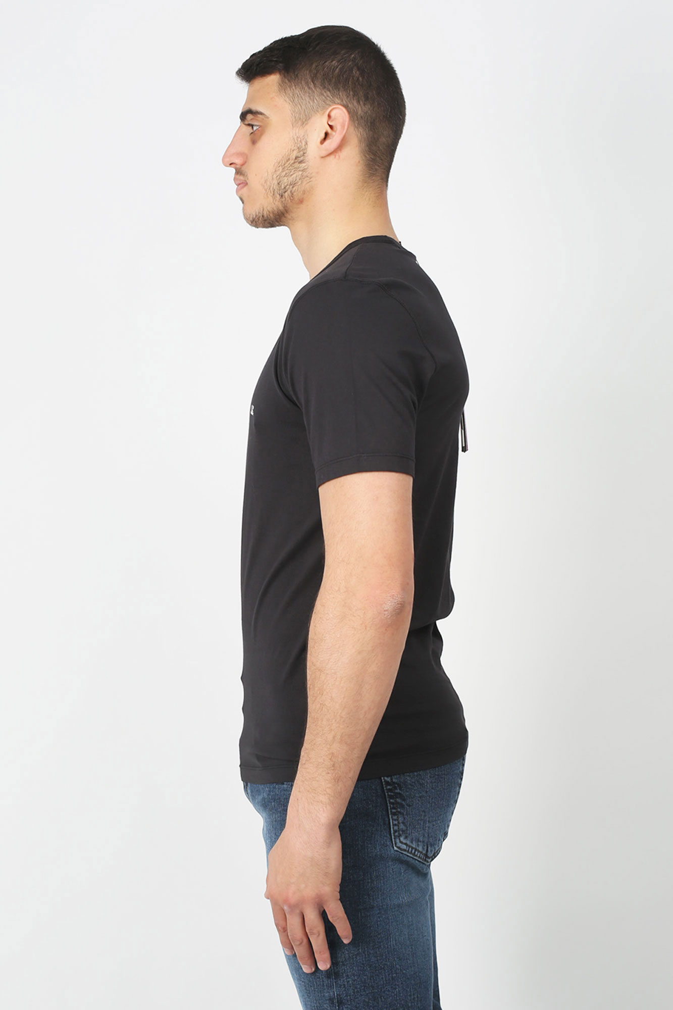 T-SHIRT C.P. COMPANY NOIR S054A-0444G-999