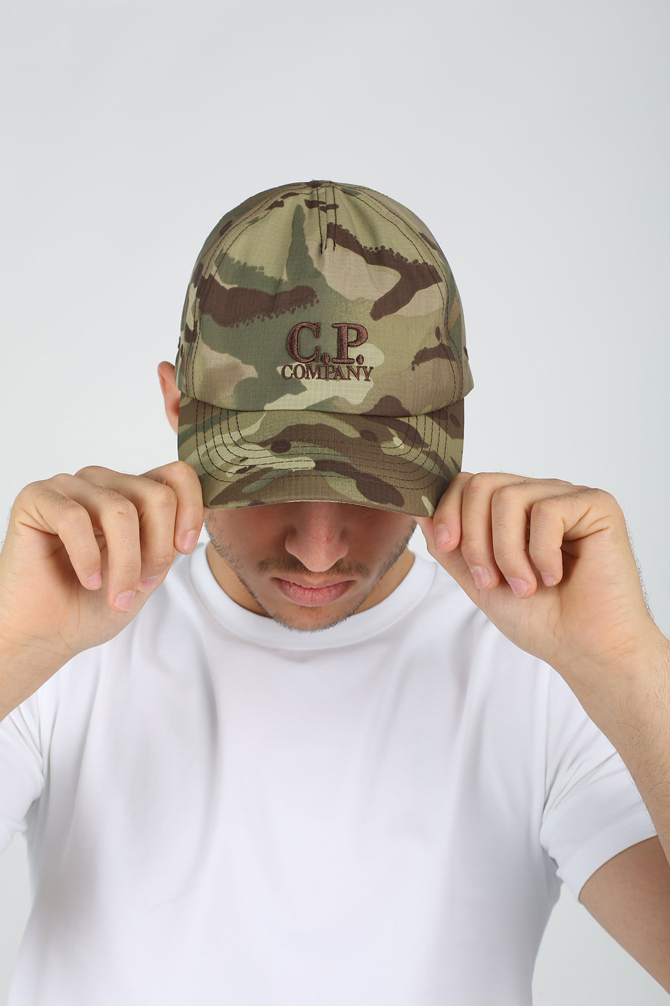 CASQUETTE C.P. COMPANY CAMOUFLAGE KAKI C097A-5387A-321