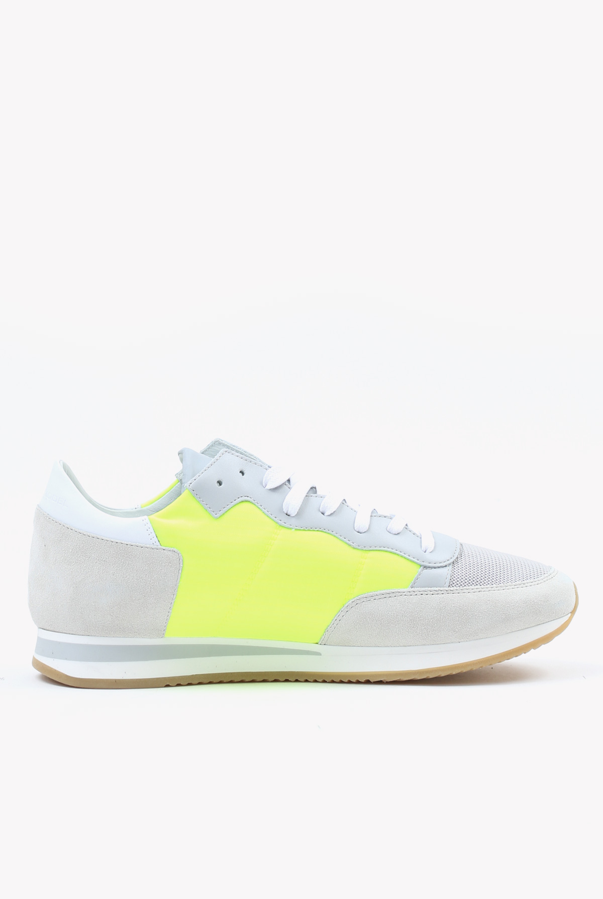 BASKETS PHILIPPE MODEL GRIS JAUNE TRLU-W012