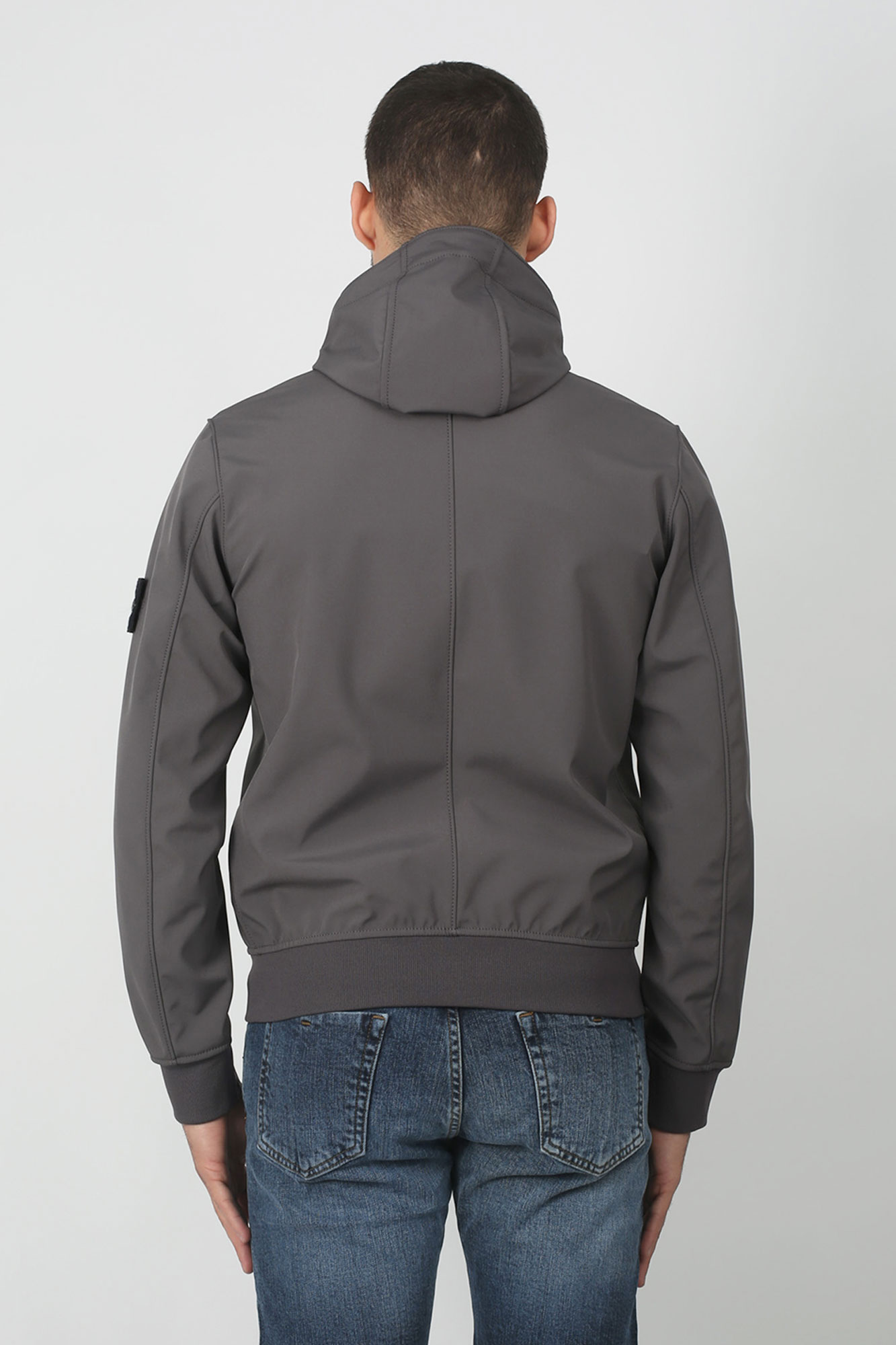 BLOUSON STONE ISLAND BLEU GRIS 701543427-V0063