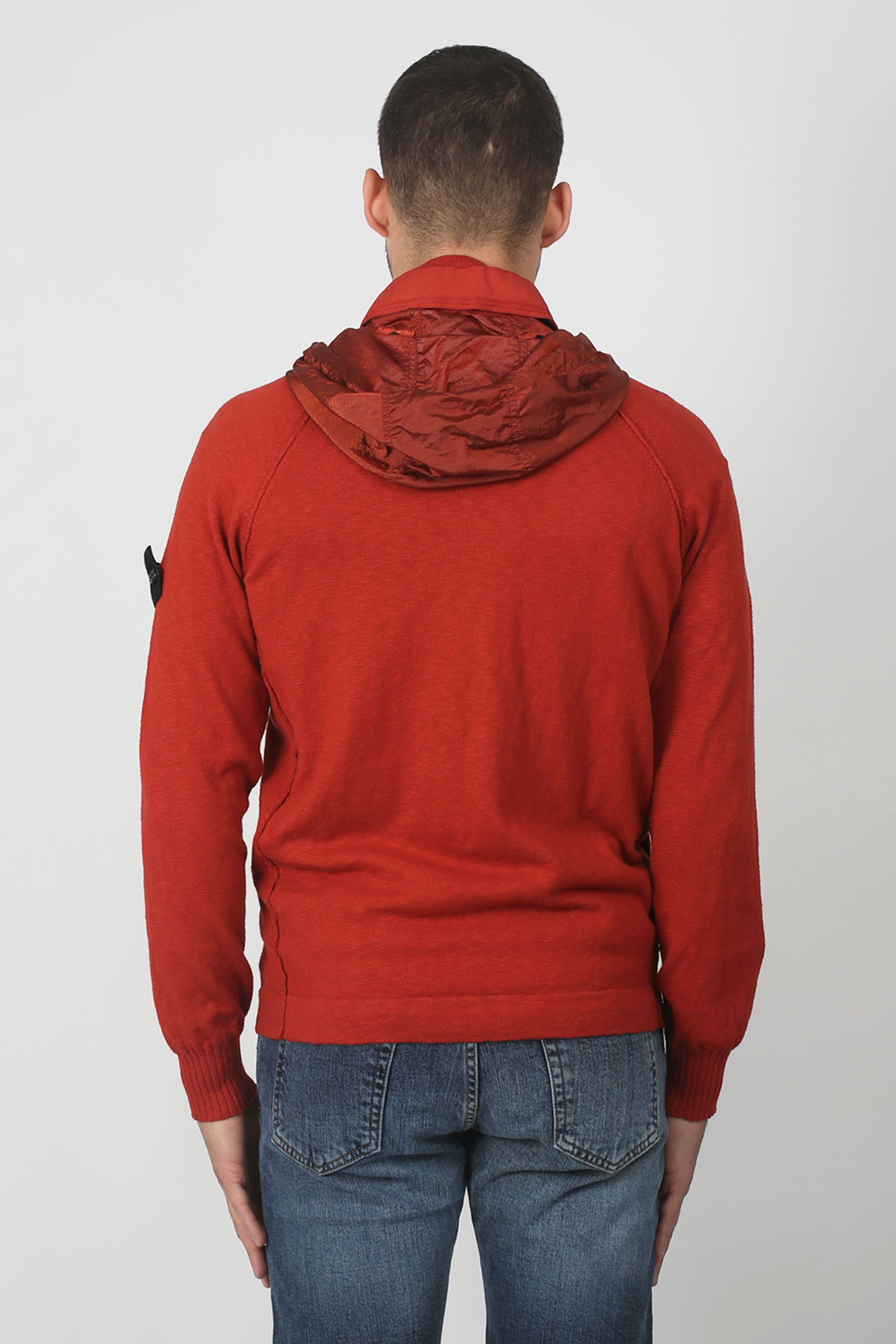 GILET STONE ISLAND BRIQUE 7015518B0-V0015