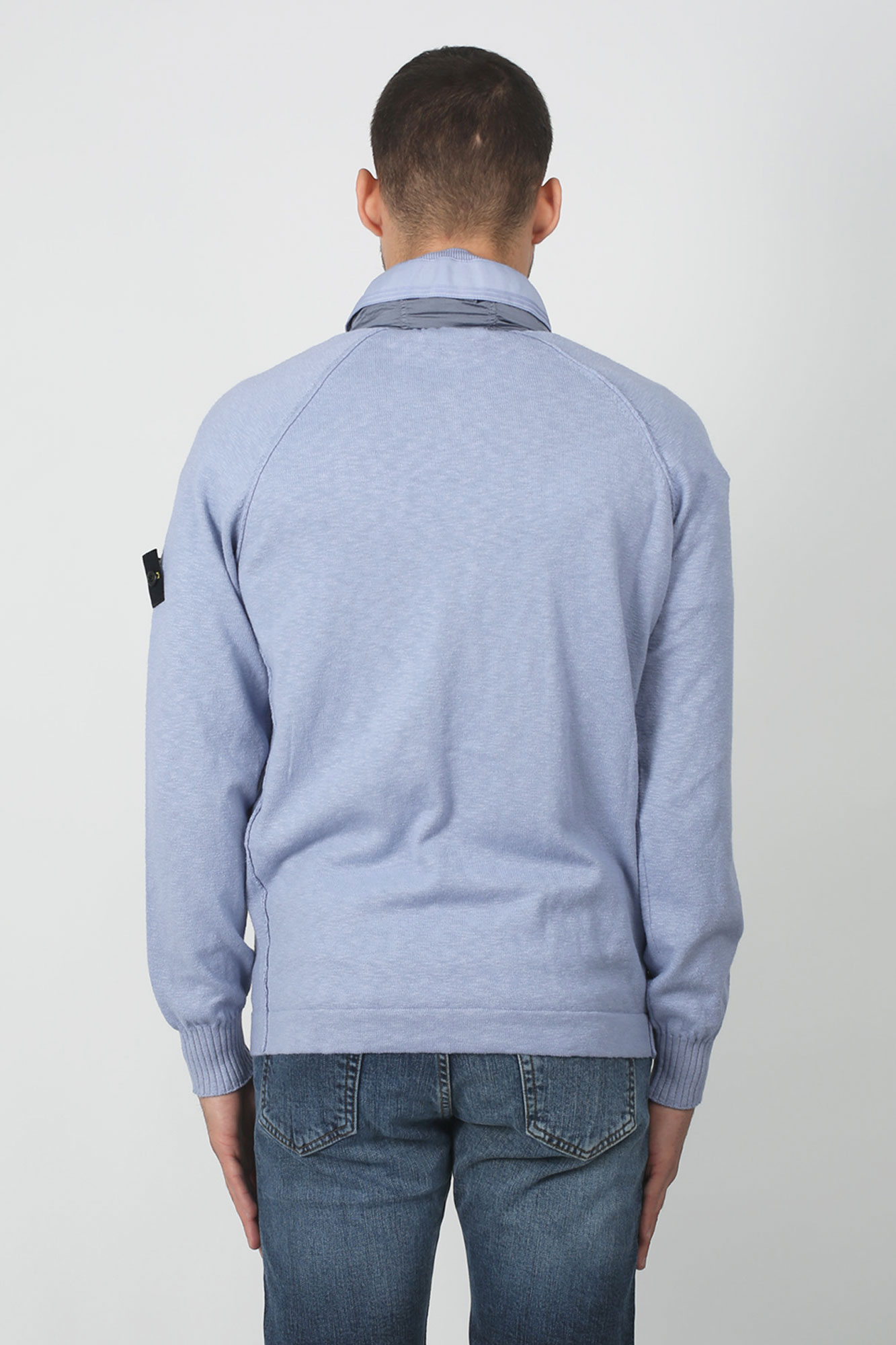 GILET STONE ISLAND LAVANDE 7015518B0-V0047