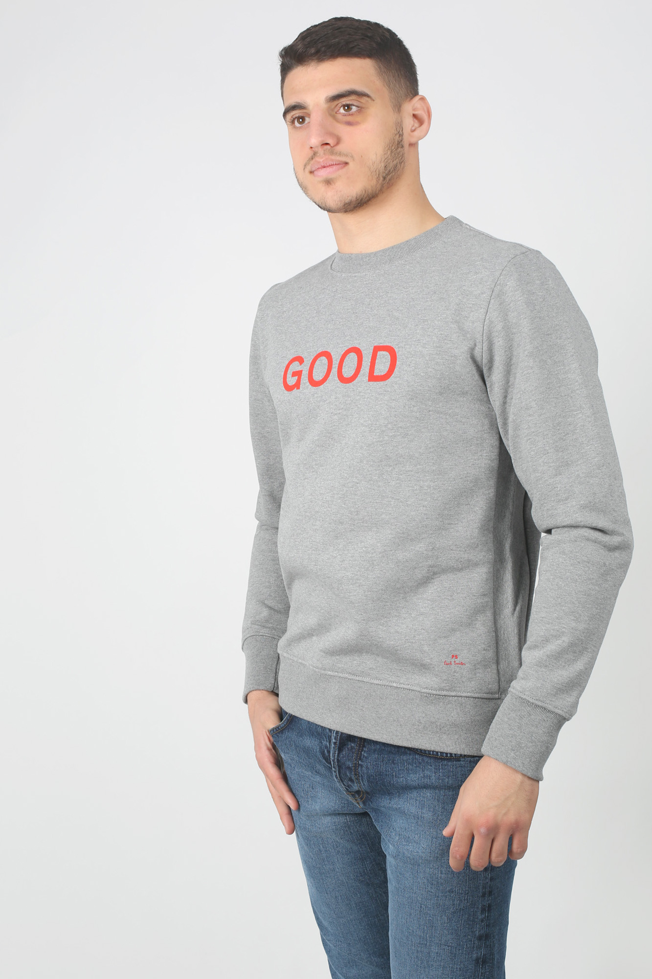 SWEAT PAUL SMITH GRIS 027R-AP1004-72