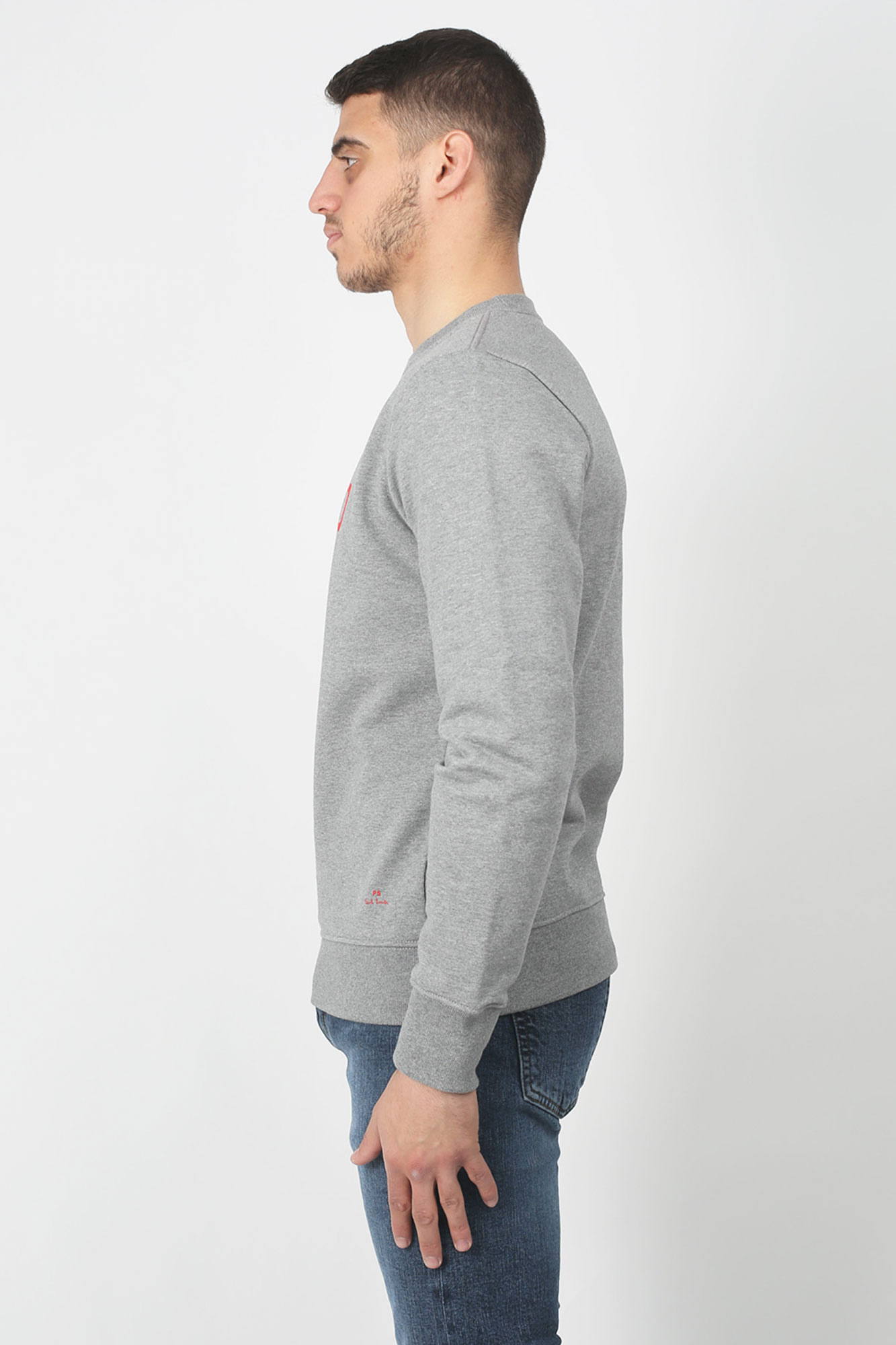 SWEAT PAUL SMITH GRIS 027R-AP1004-72