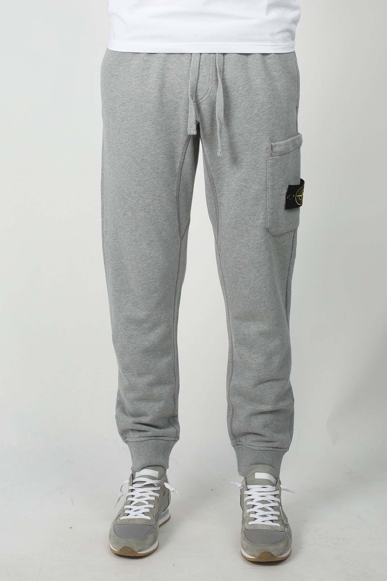 PANTALON DE JOGGING STONE ISLAND GRIS 701560351-V1064