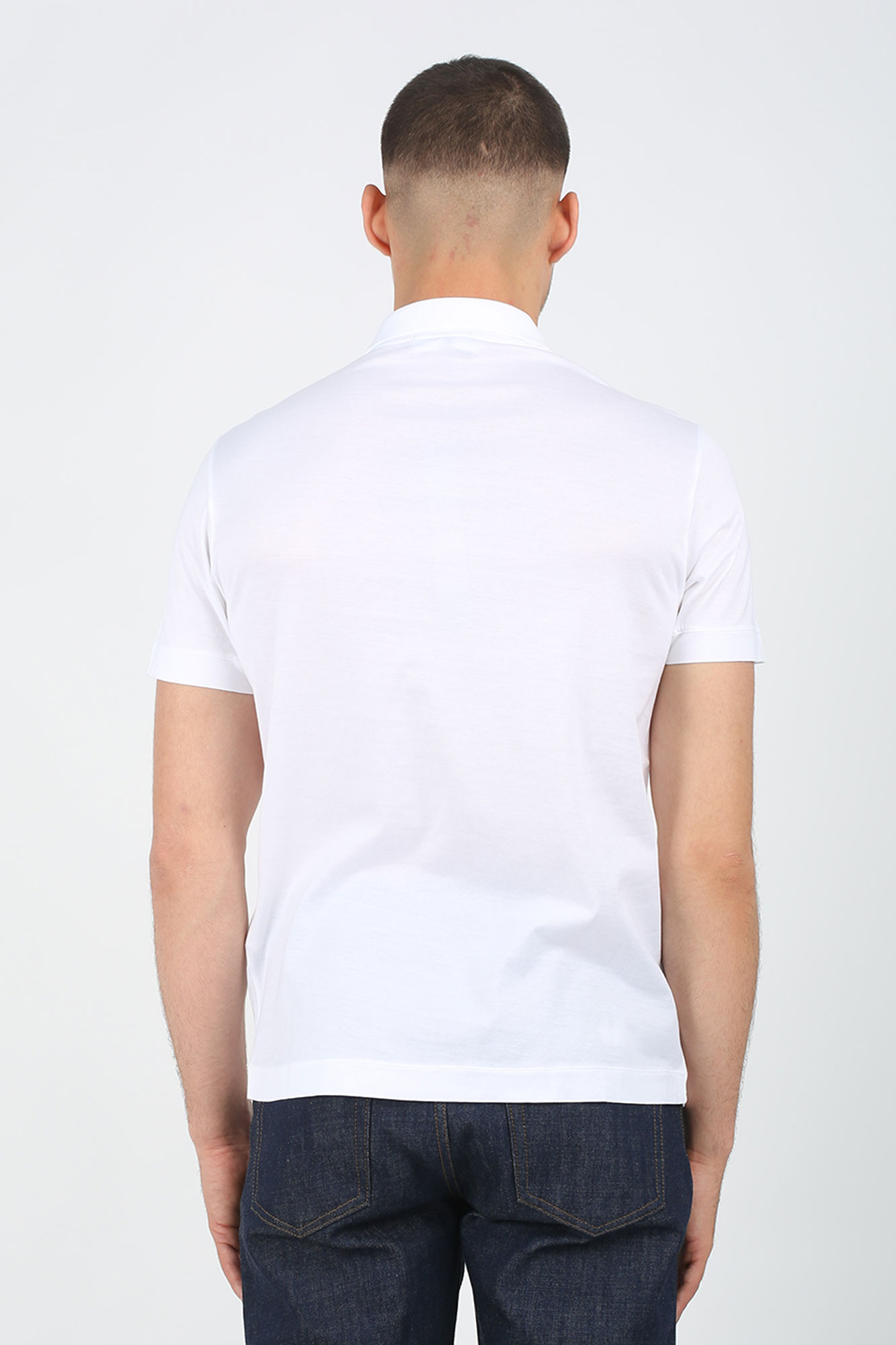 POLO STONE ISLAND BLANC 701522613-V0001