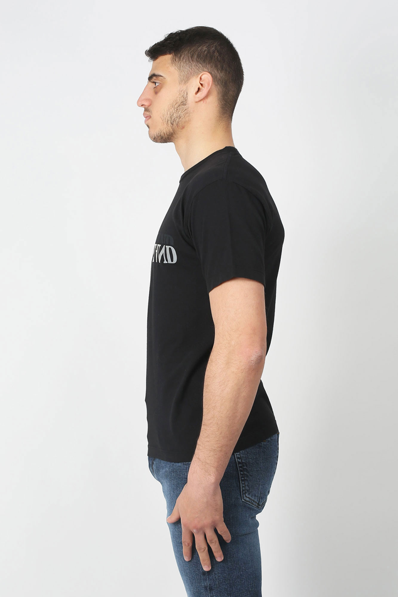 T-SHIRT STONE ISLAND NOIR 70152NS88-V0029