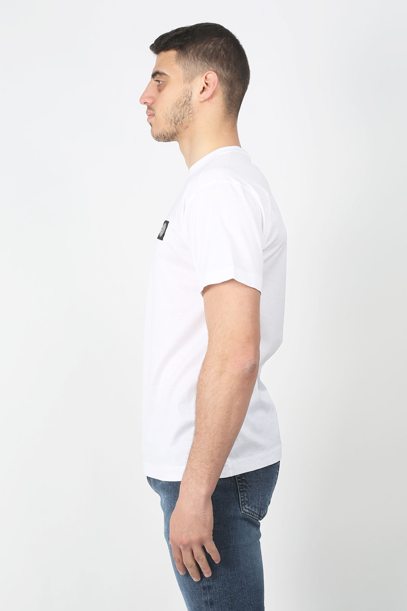 T-SHIRT STONE ISLAND BLANC 701524113-V0001