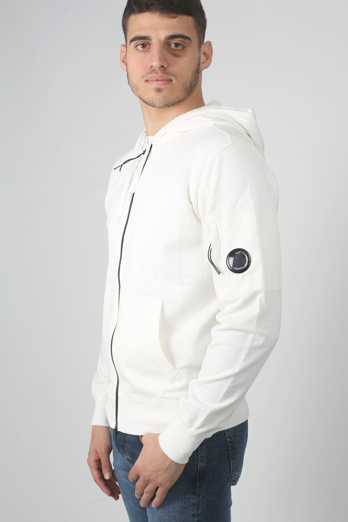 GILET C.P. COMPANY BLANC S049A-2246G-103