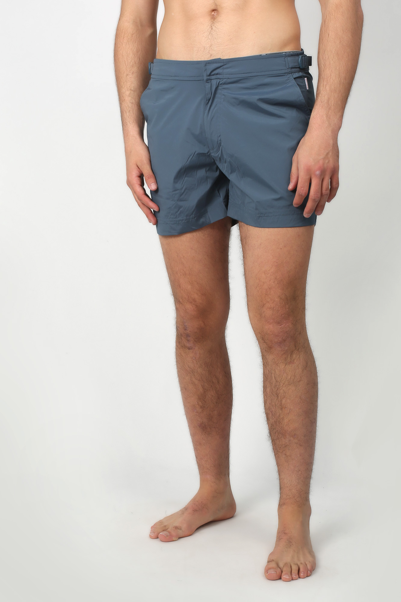 MAILLOT DE BAIN ORLEBAR BROWN BLEU GRIS SETTER-STEEL