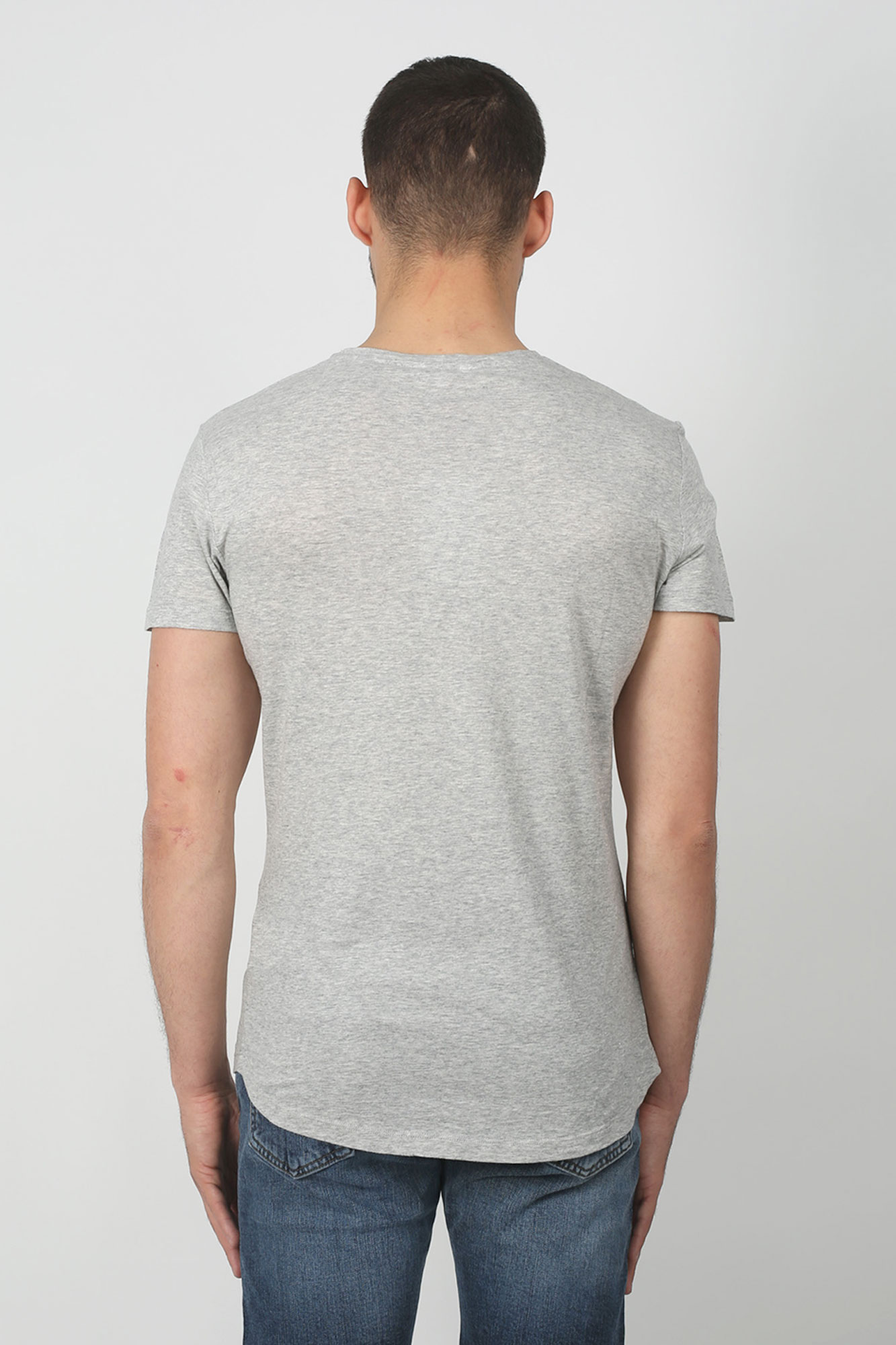 T-SHIRT ORLEBAR BROWN GRIS OBT-MID GREY